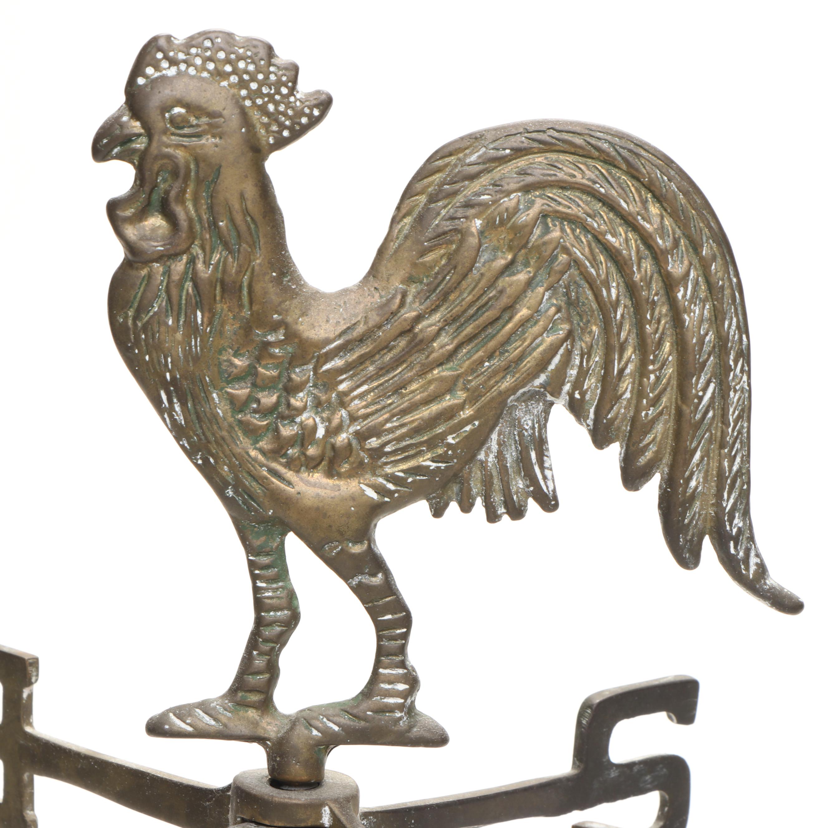 Sigma Cast Reindeer, with Rooster, Trotting Horse, Other Weather Vanes