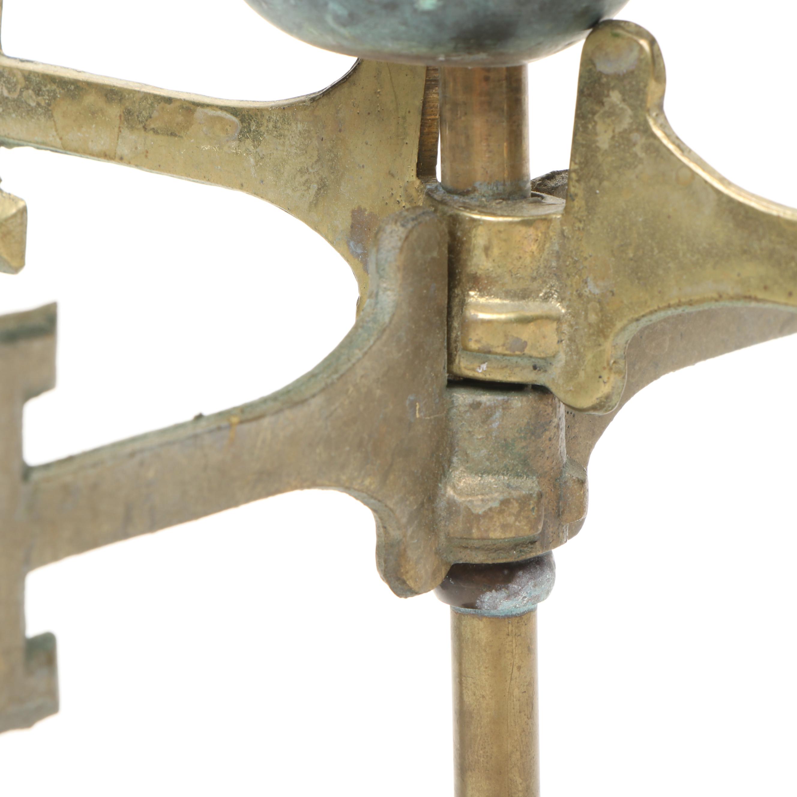 Sigma Cast Reindeer, with Rooster, Trotting Horse, Other Weather Vanes