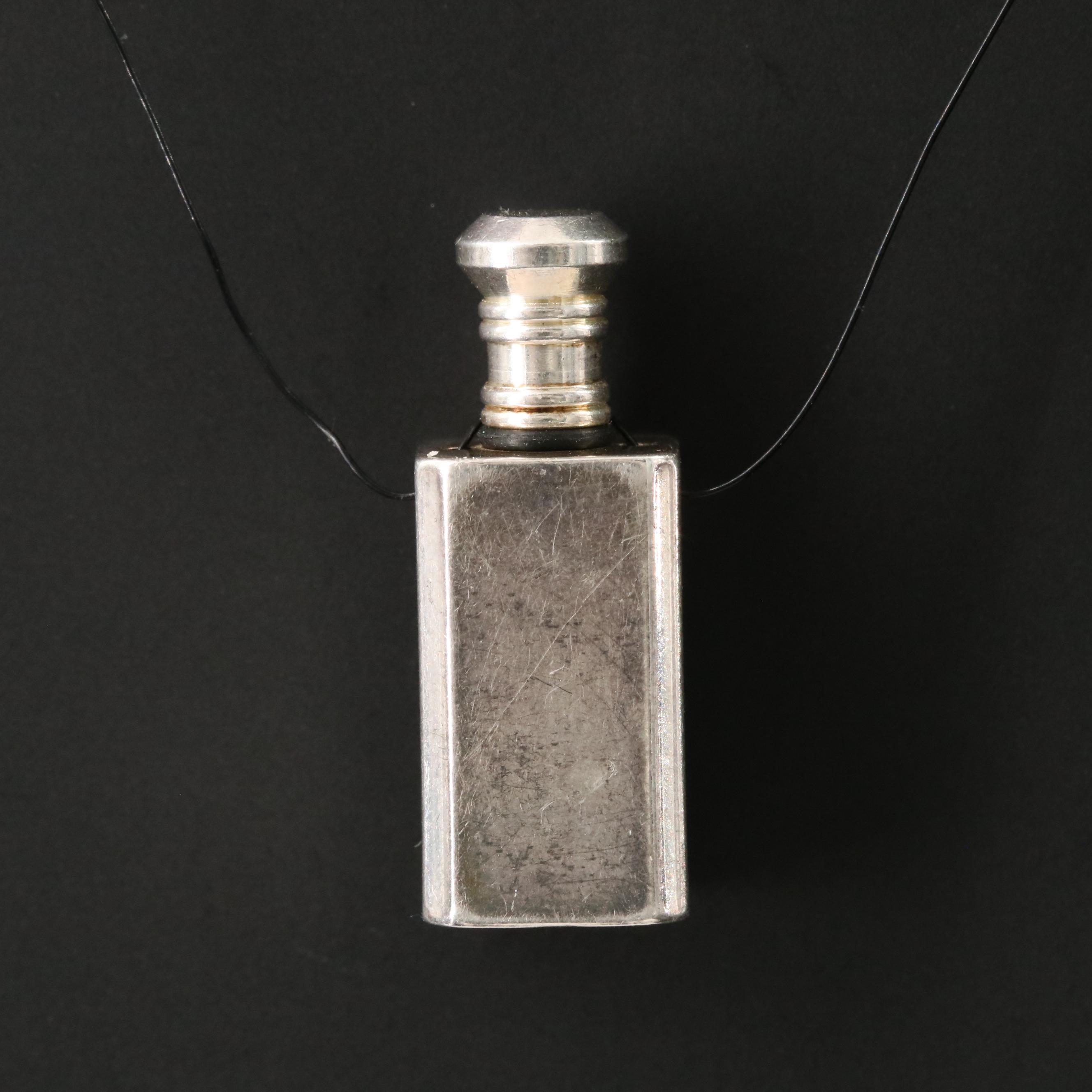 Miniature Perfume Bottle Pendant