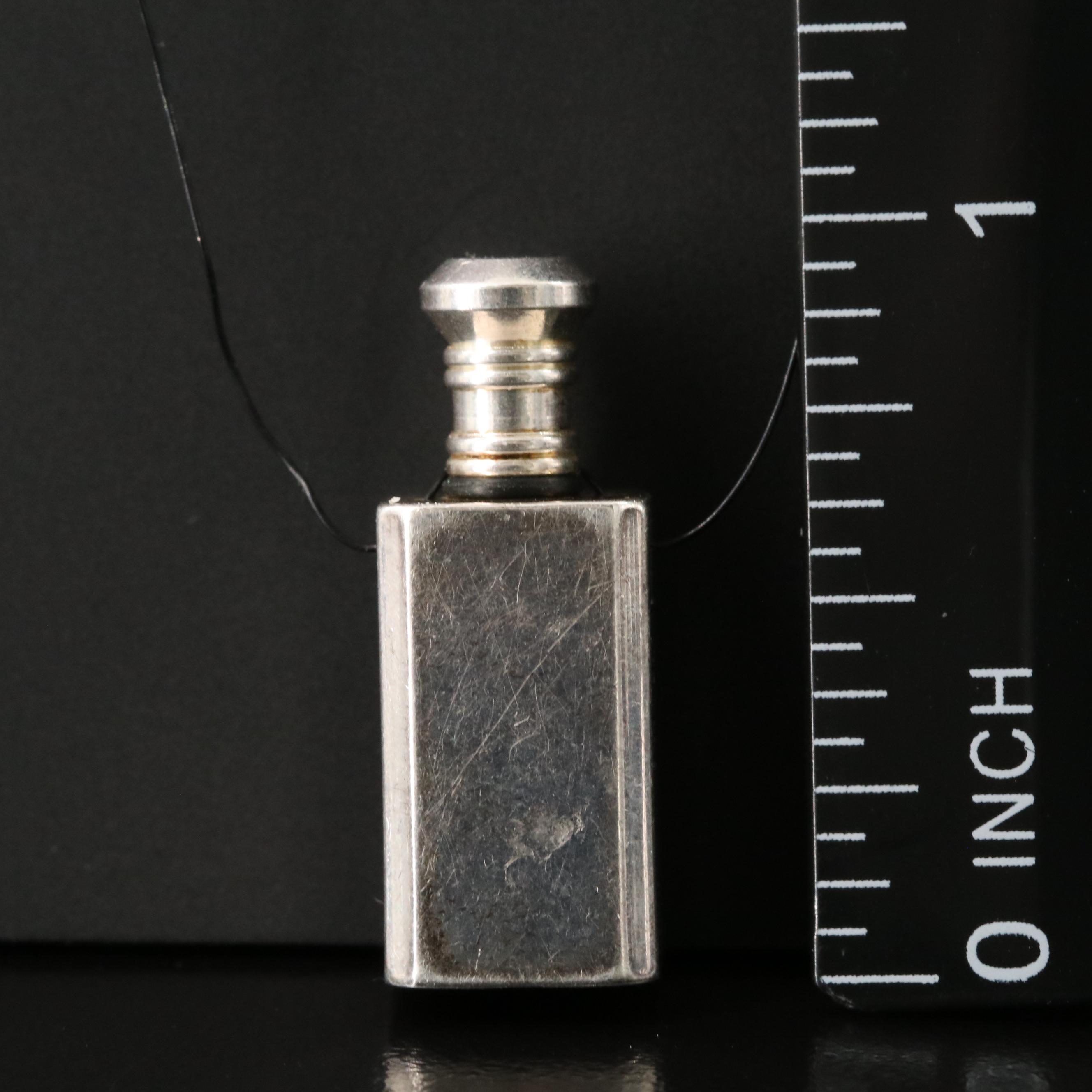 Miniature Perfume Bottle Pendant