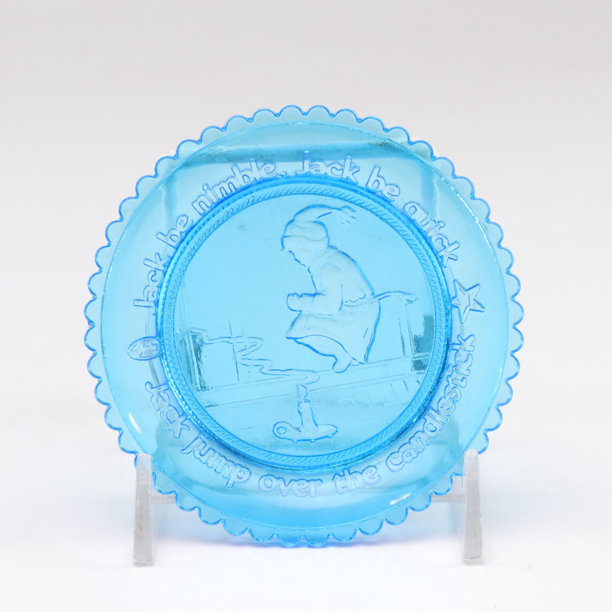 Fenton "Humpty Dumpty" and Other Nursery Rhyme Cup Plates