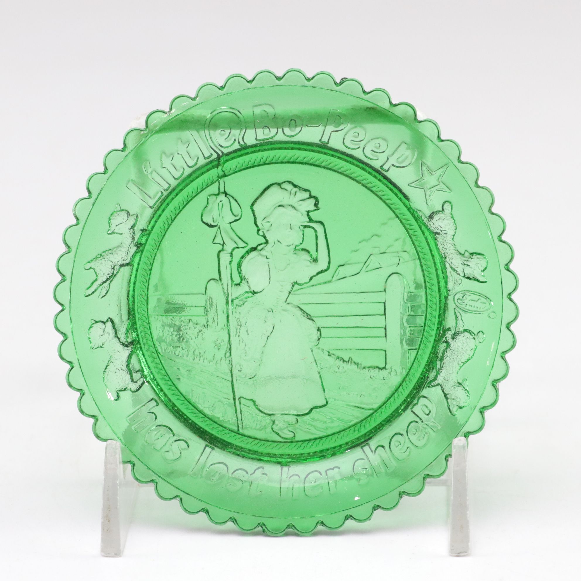 Fenton "Humpty Dumpty" and Other Nursery Rhyme Cup Plates