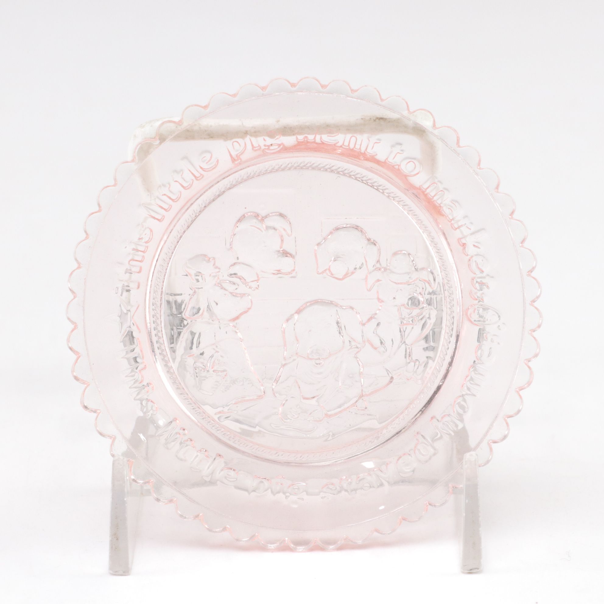 Fenton "Humpty Dumpty" and Other Nursery Rhyme Cup Plates
