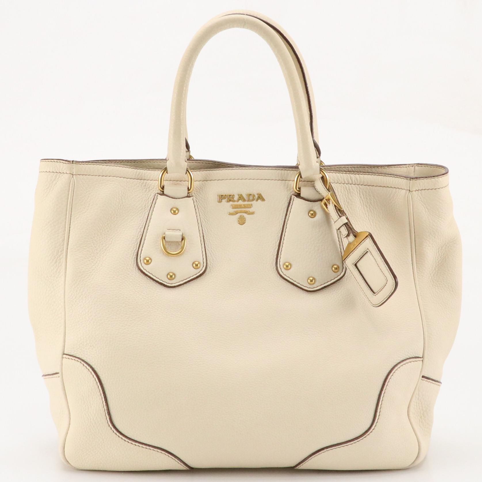 Prada Vitello Daino Leather Two-Way Bag