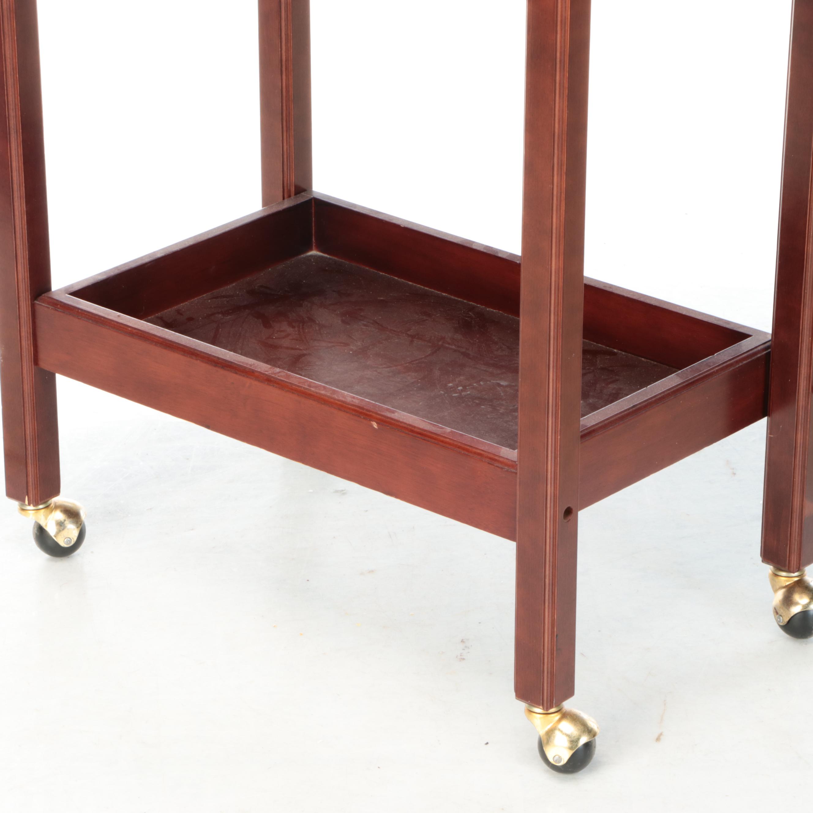 The Bomaby Company Wooden Butler's Tray Table