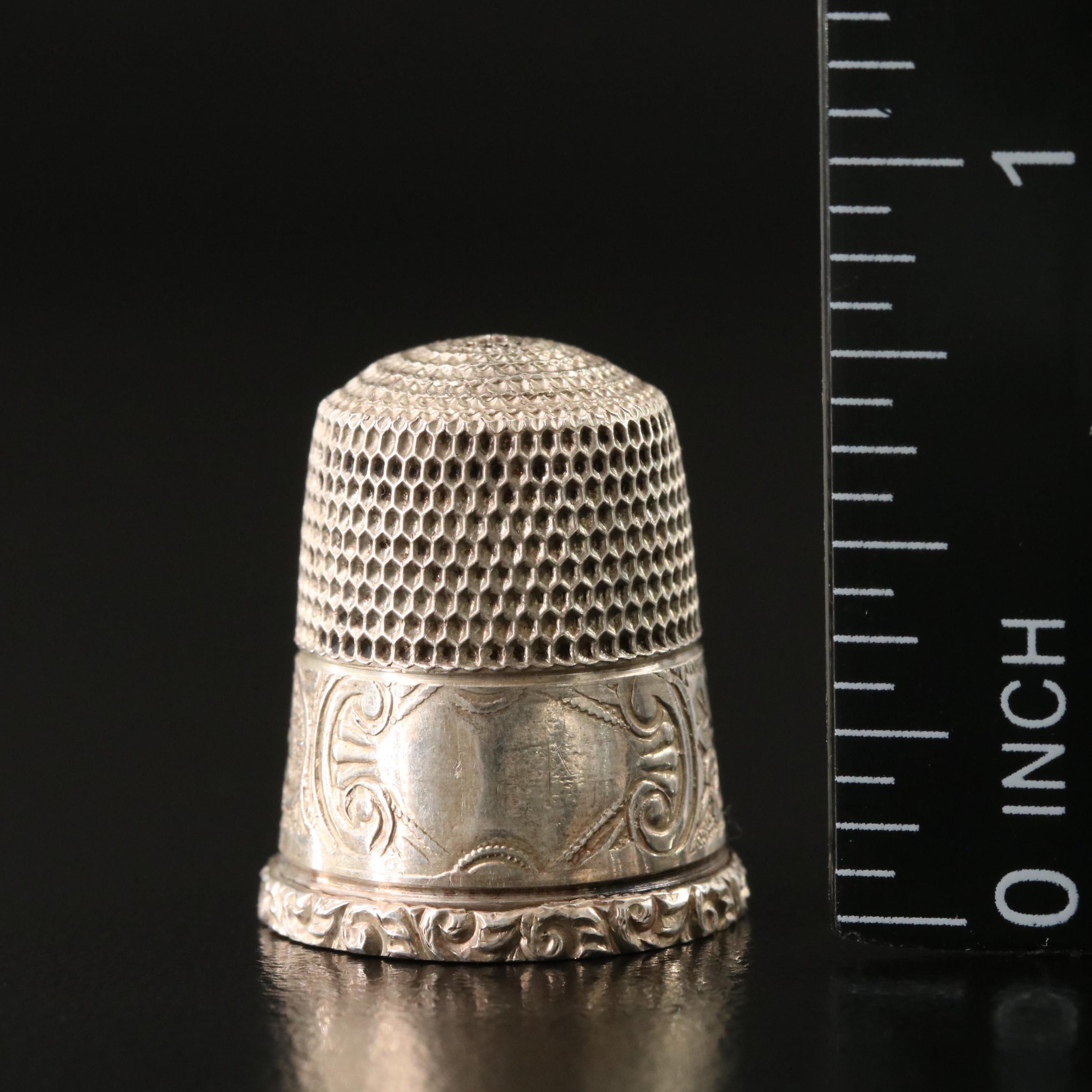 Sterling Silver Thimble