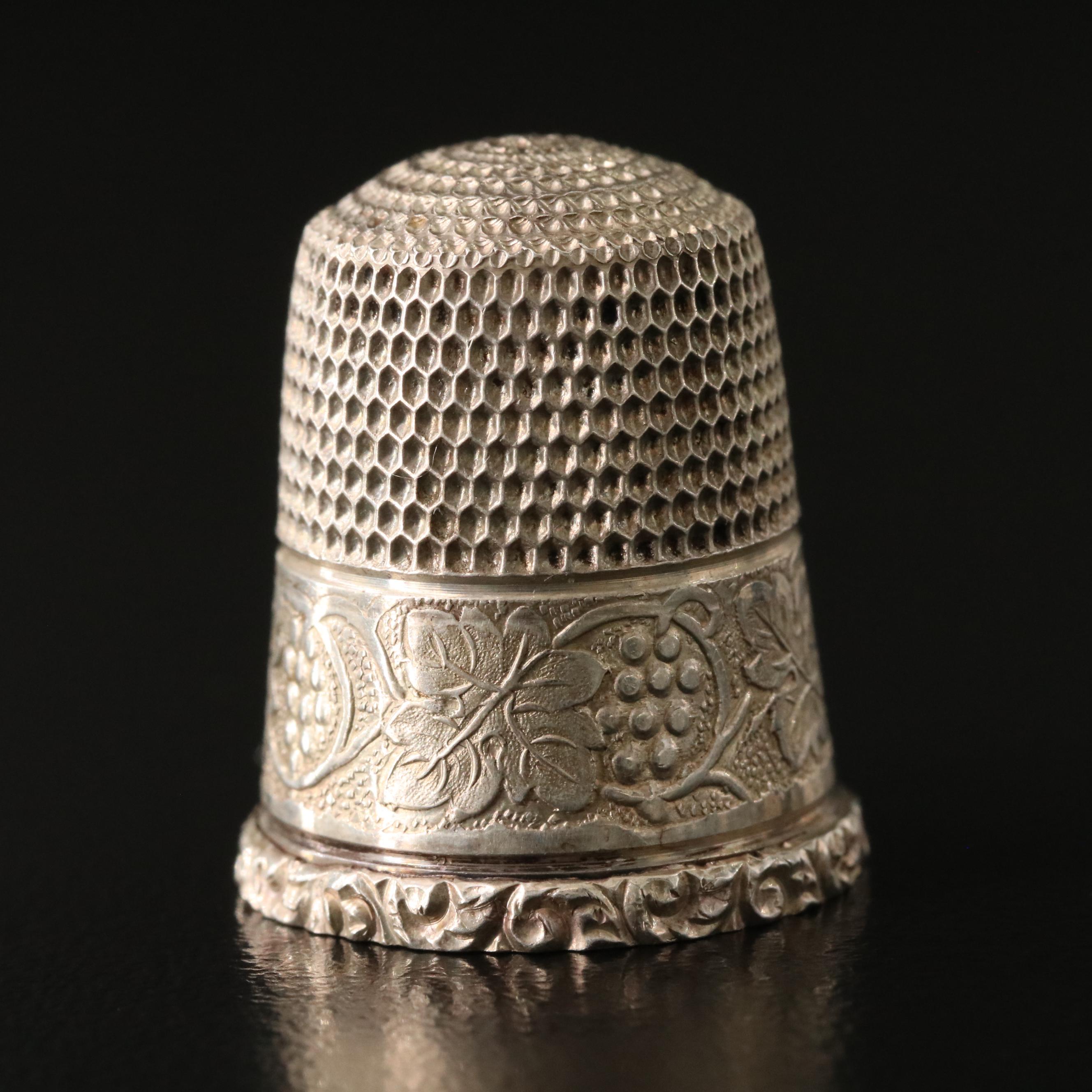 Sterling Silver Thimble