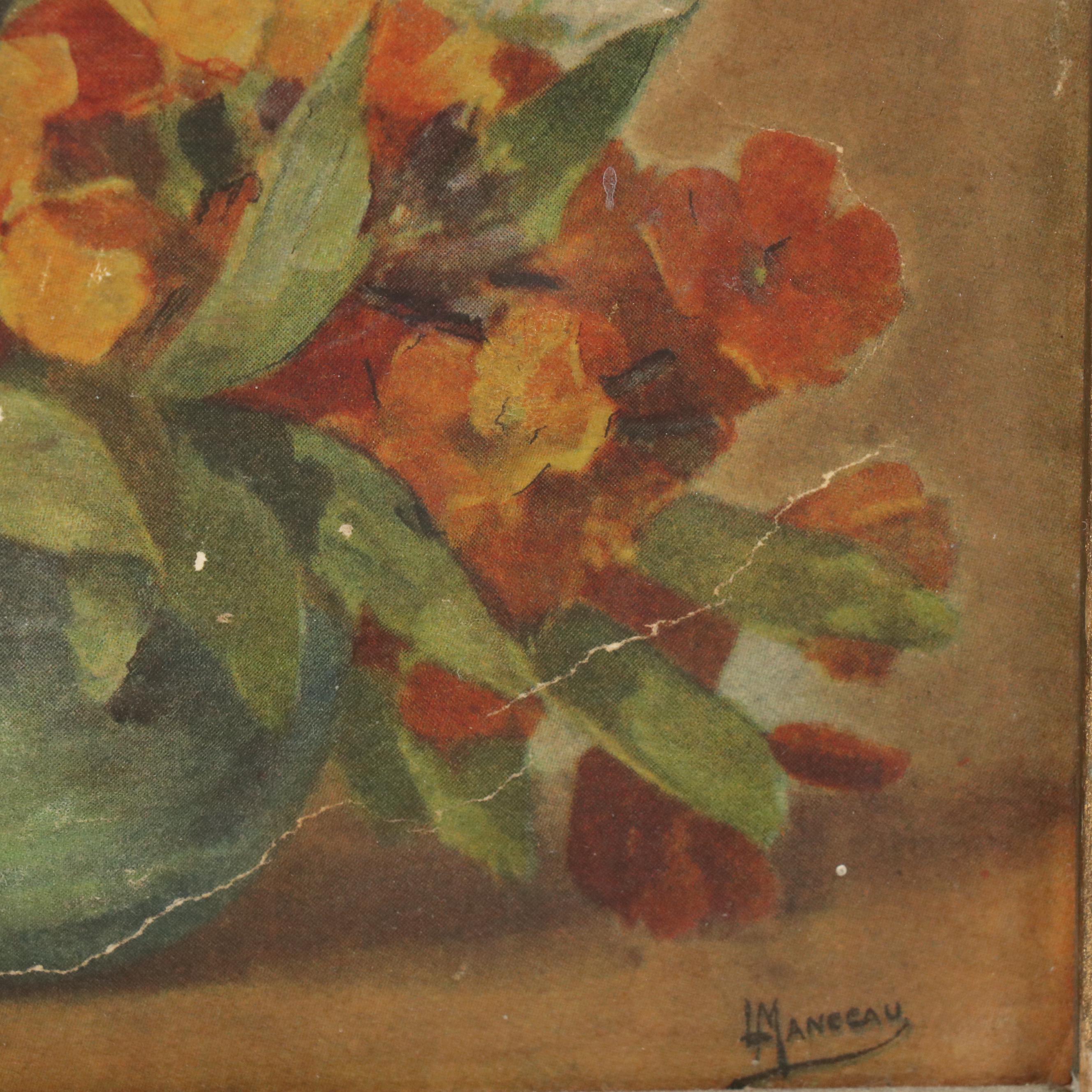 Floral Still Life Offset Lithographs After Lucien Manceau