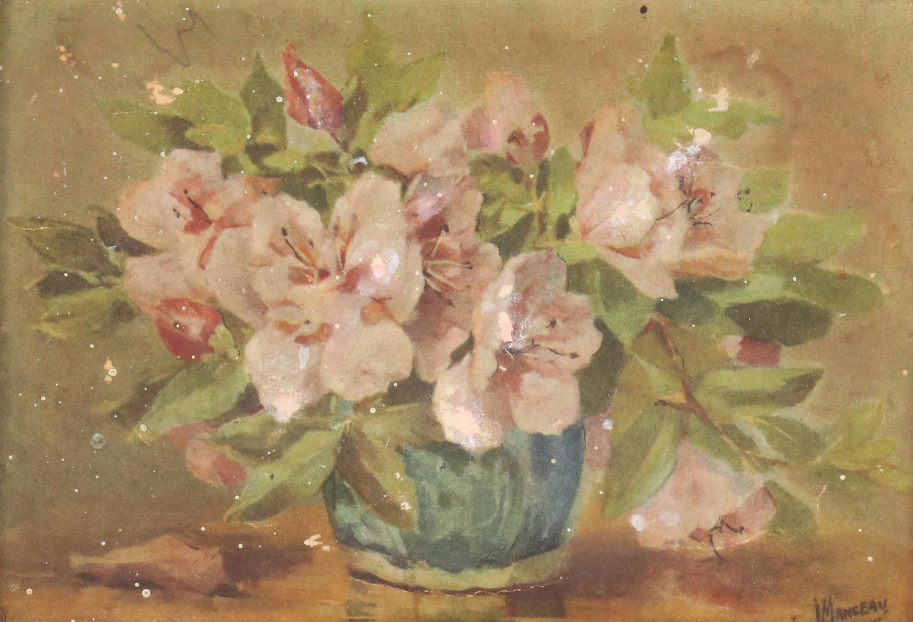 Floral Still Life Offset Lithographs After Lucien Manceau