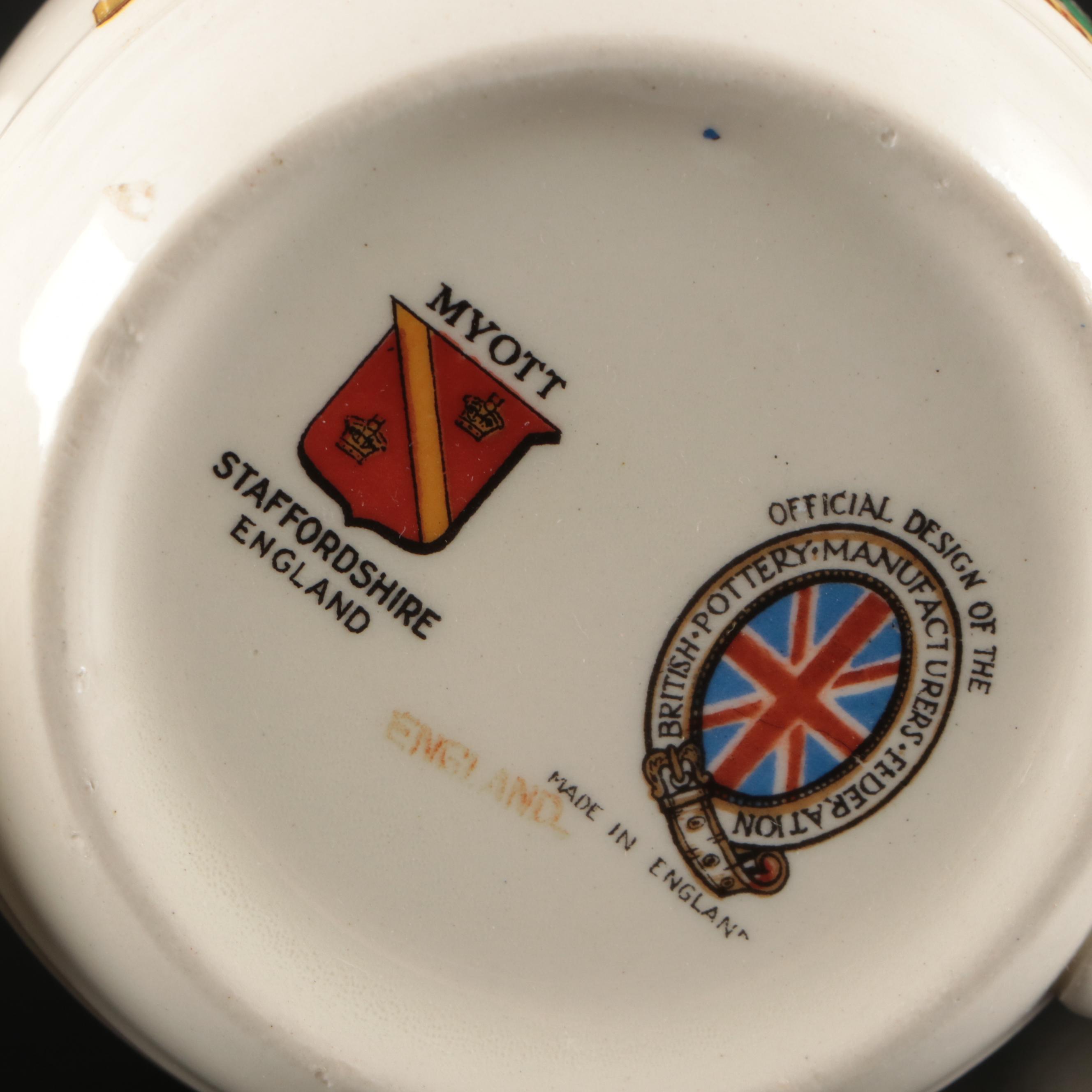British Royal Commemorative Ceramic Trinket Dishes and Cups