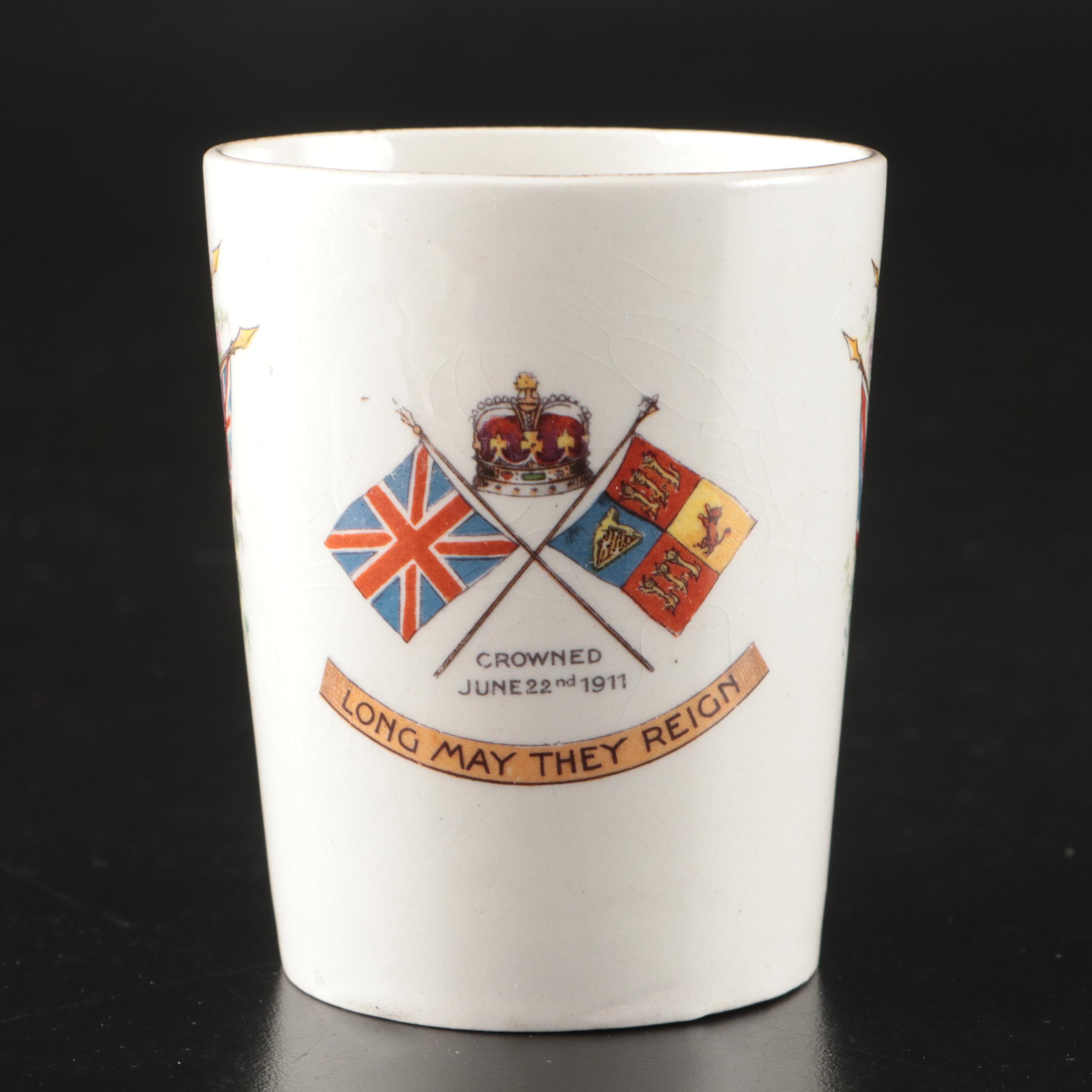 British Royal Commemorative Ceramic Trinket Dishes and Cups