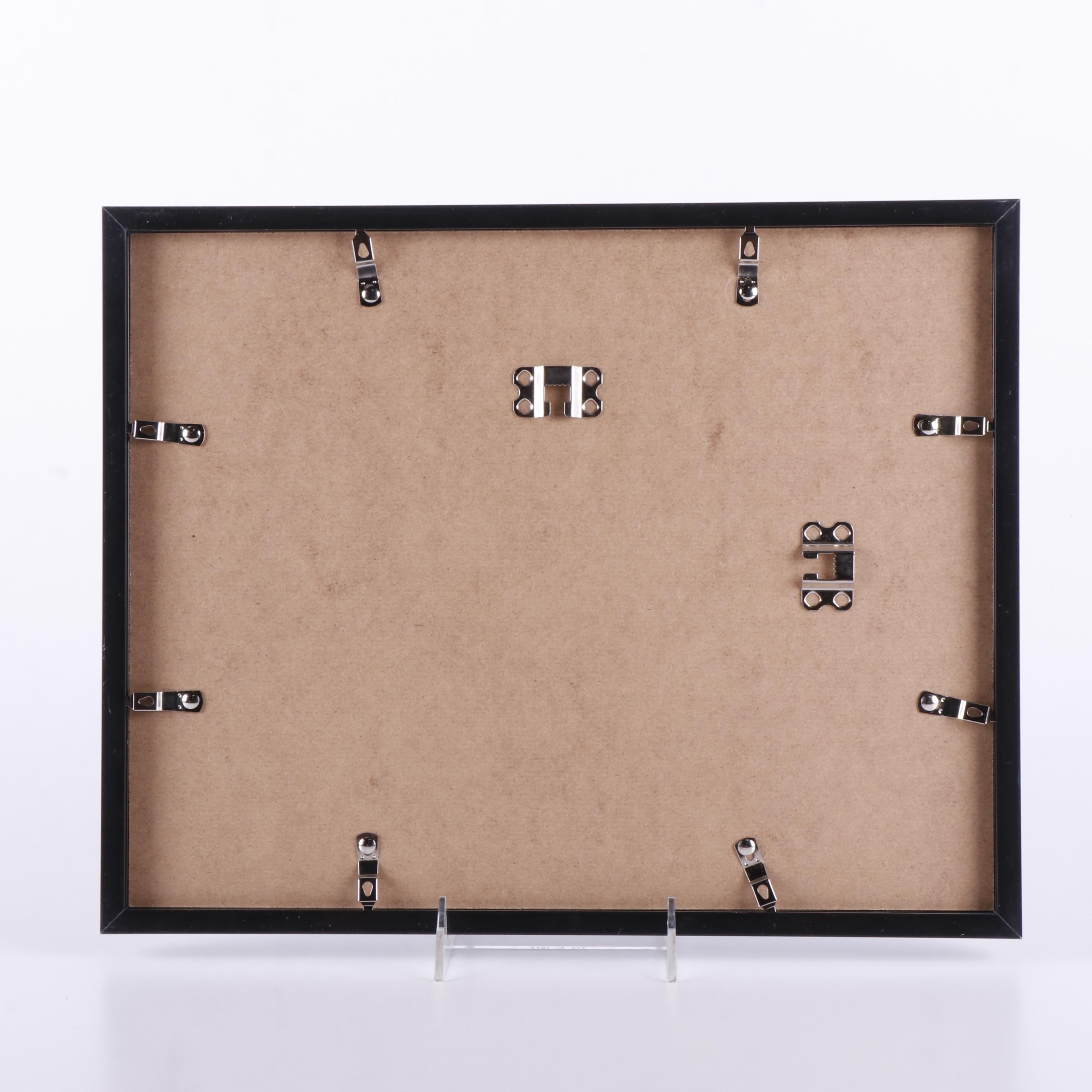 Chevy Chase Signed “National Lampoon’s Vacation” Framed Movie Print, Beckett