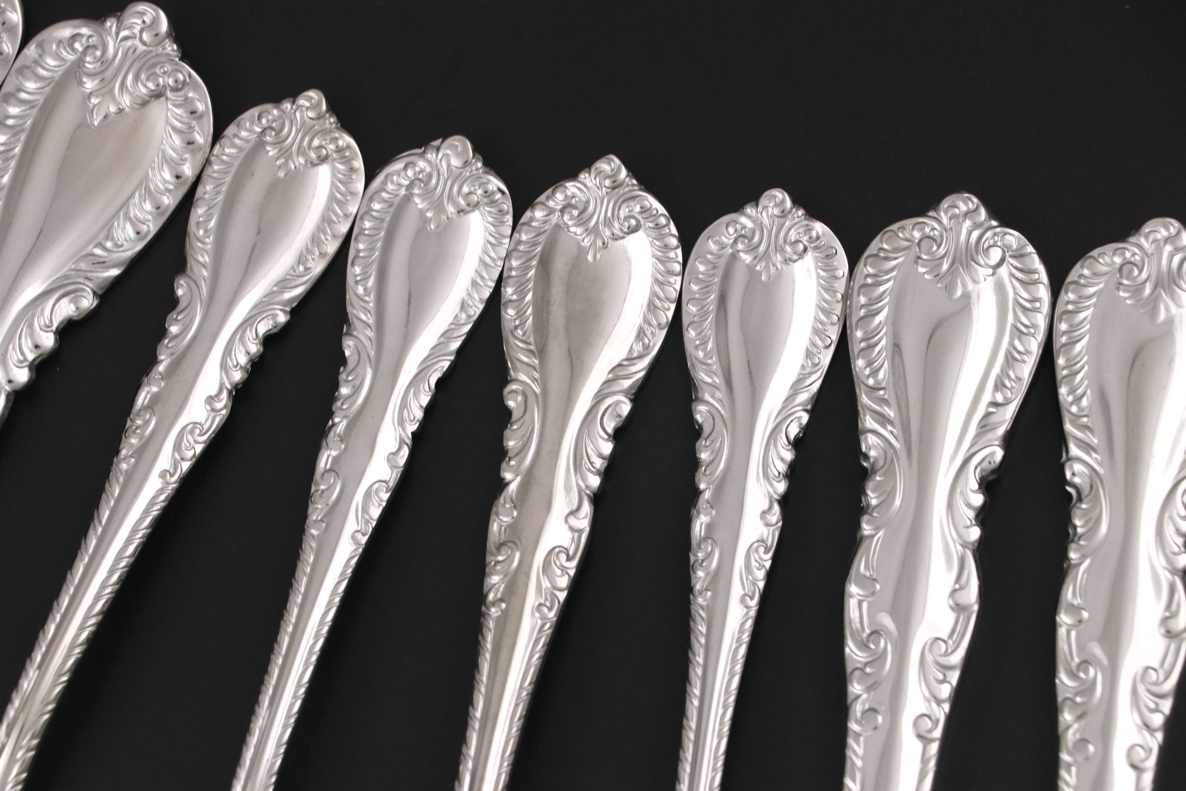 Reed & Barton "Louis Philippe" Stainless Steel Flatware, 20th Century