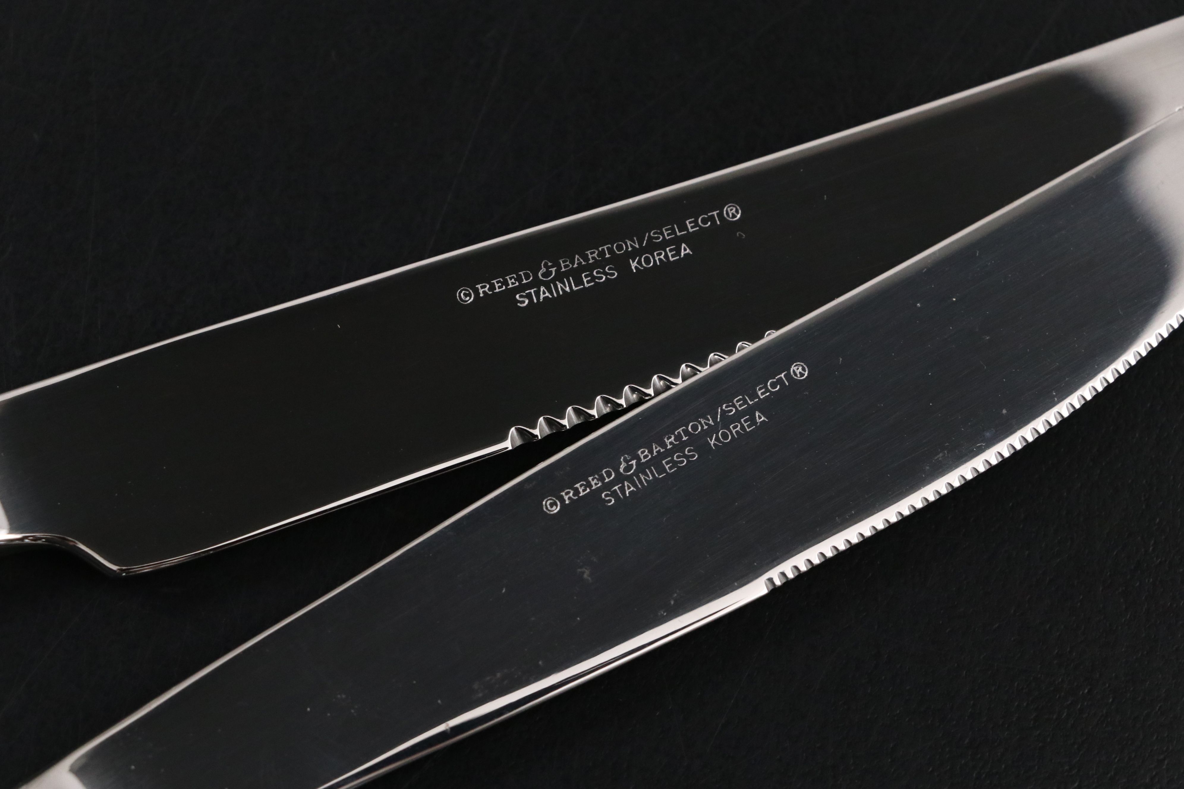 Reed & Barton "Louis Philippe" Stainless Steel Flatware, 20th Century