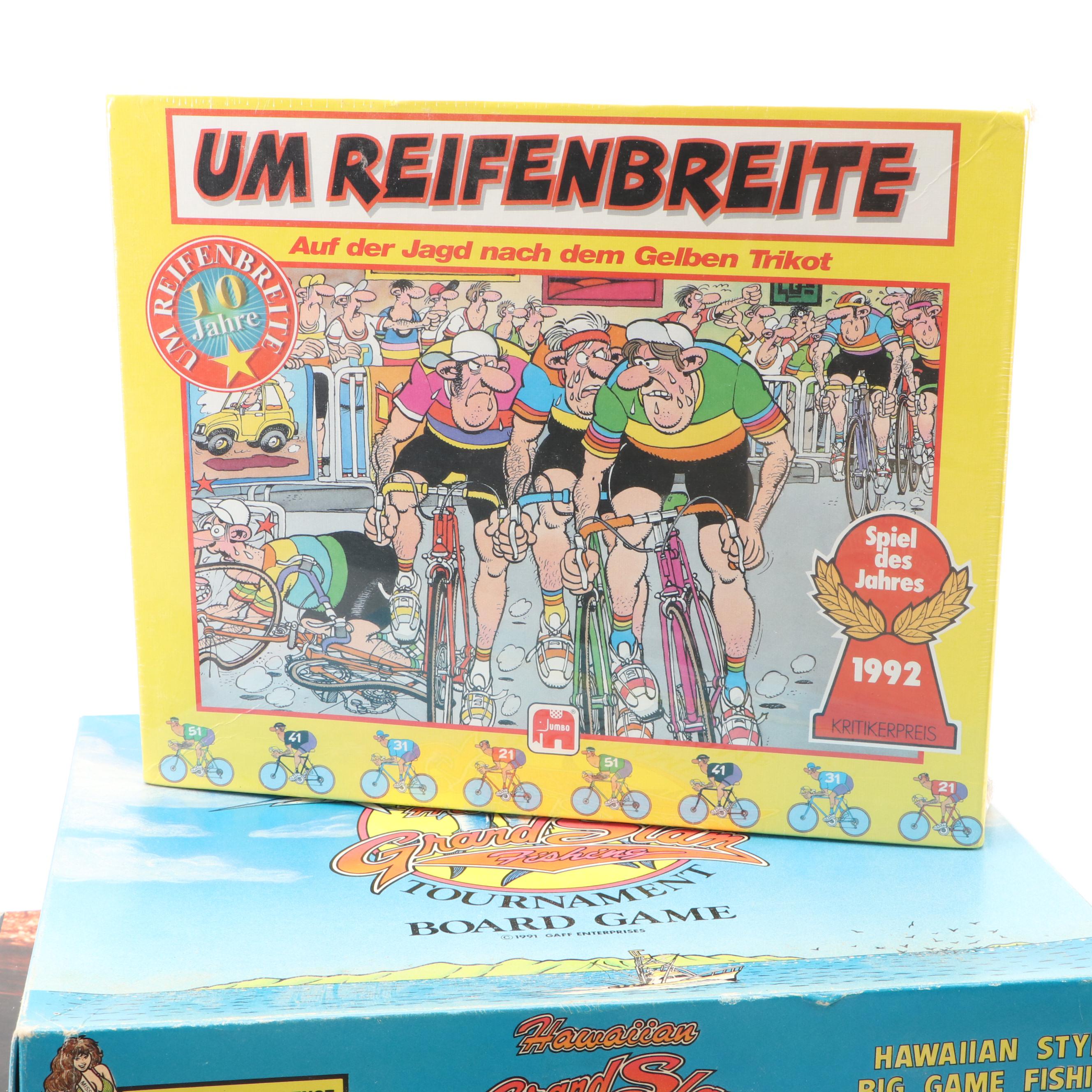 "Hawaiian Grand Slam Fishing", "APBA 2000" and More Sports Themed Board Games