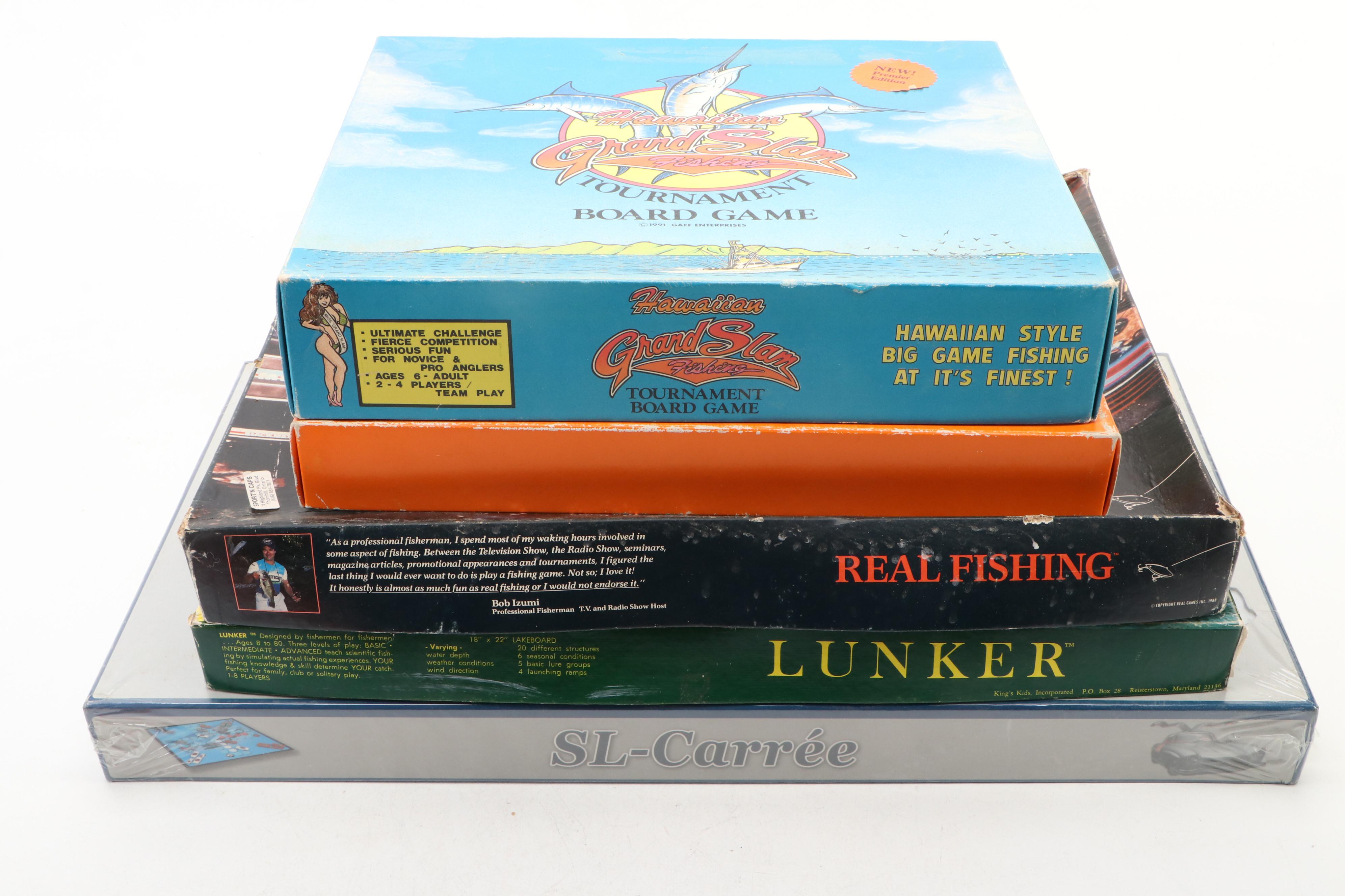 "Hawaiian Grand Slam Fishing", "APBA 2000" and More Sports Themed Board Games