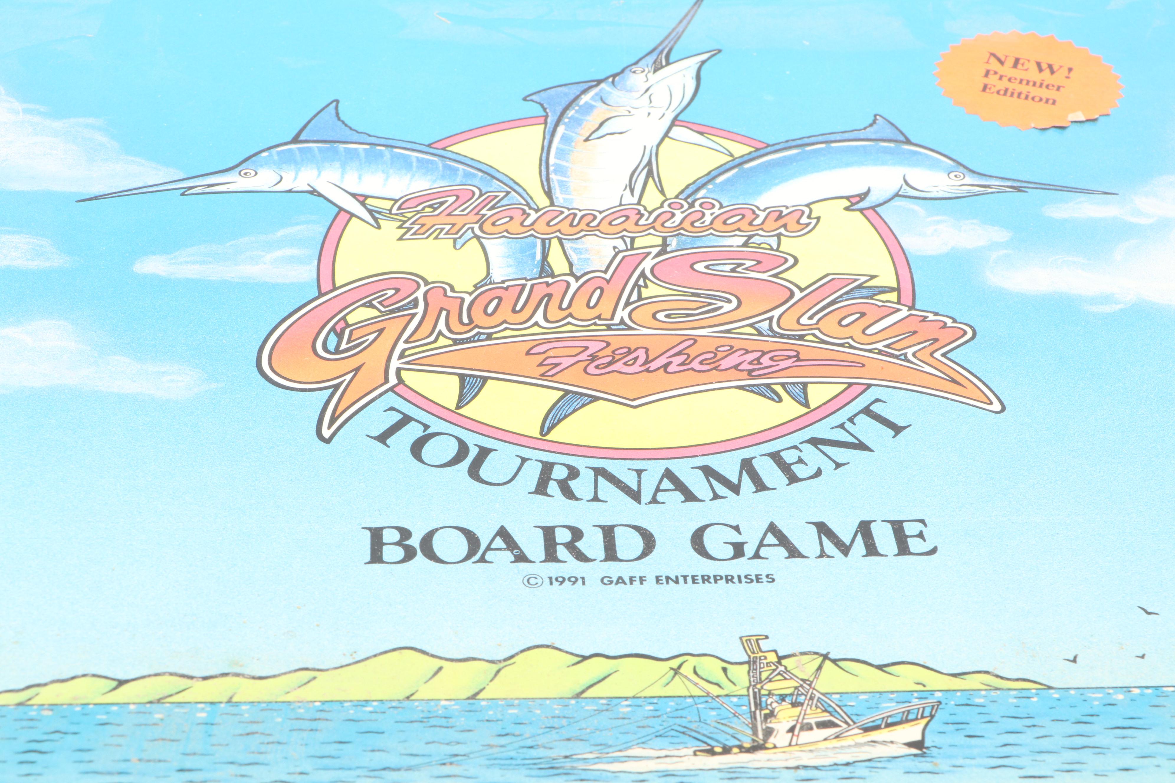 "Hawaiian Grand Slam Fishing", "APBA 2000" and More Sports Themed Board Games