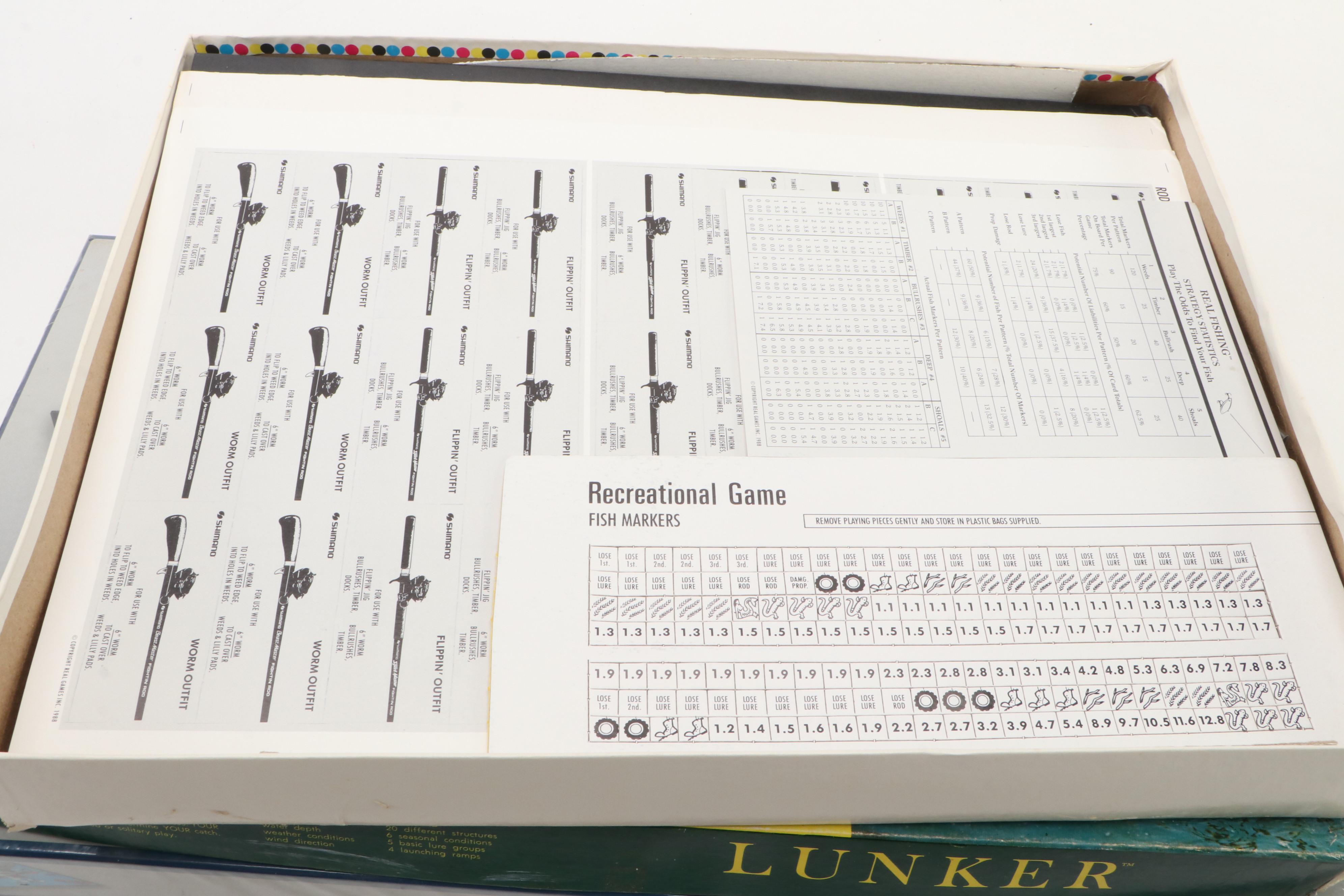 "Hawaiian Grand Slam Fishing", "APBA 2000" and More Sports Themed Board Games