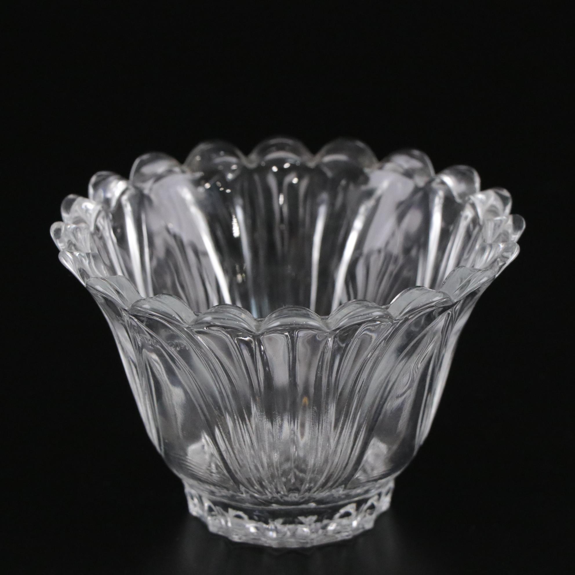 Mikasa "Ballet" Crystal Candlesticks with Fostoria "Grace" Bud Vase and More