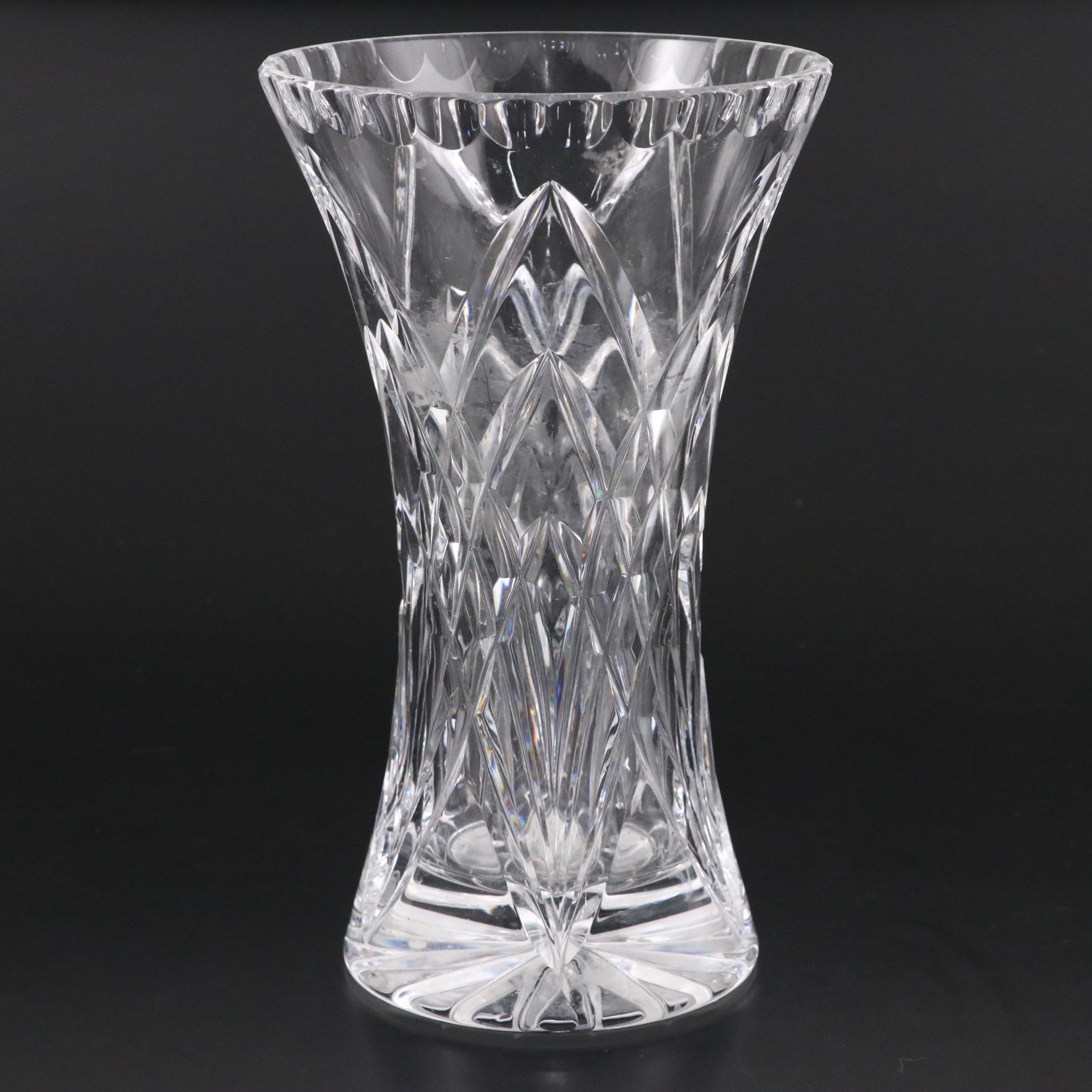 Cut Crystal Vase