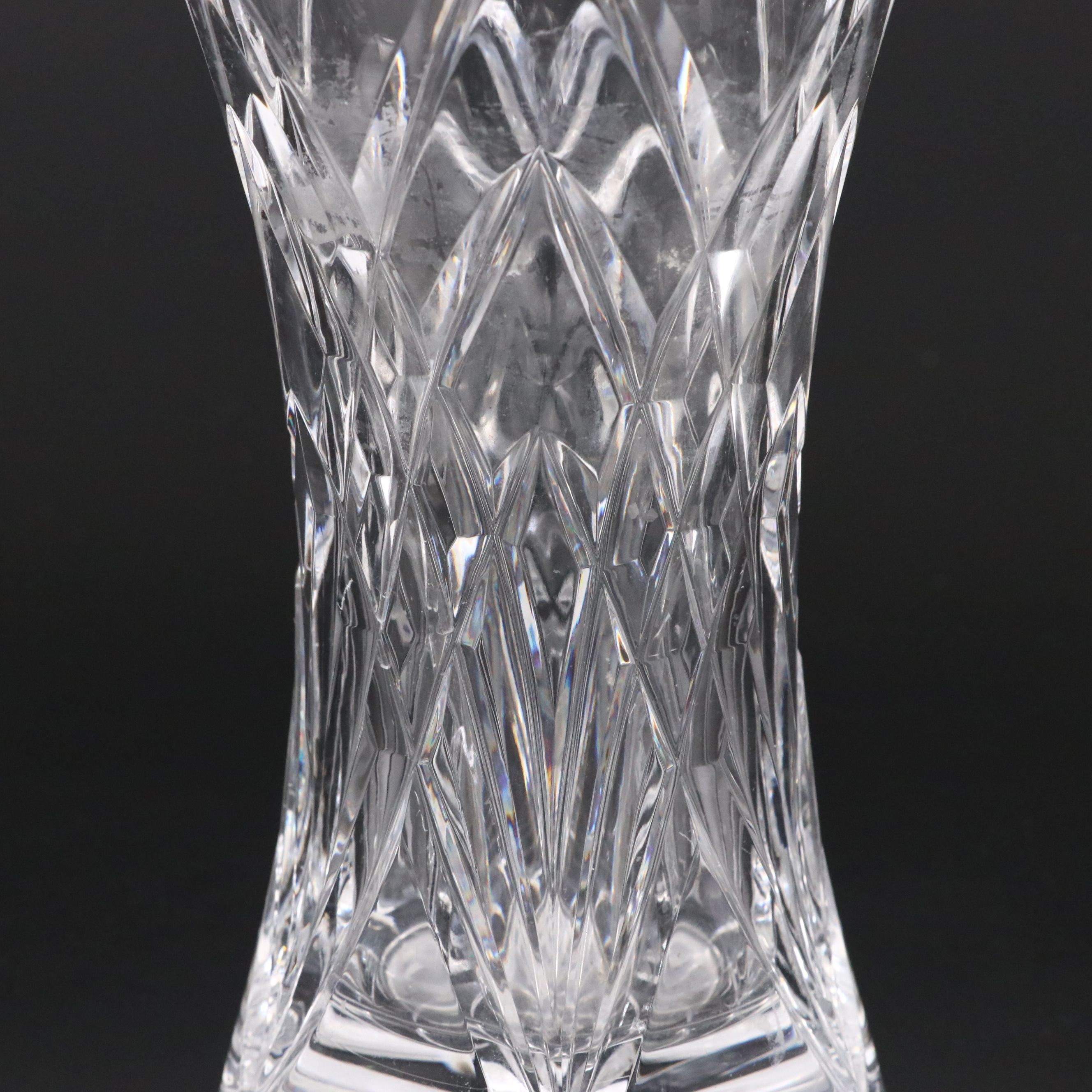 Cut Crystal Vase