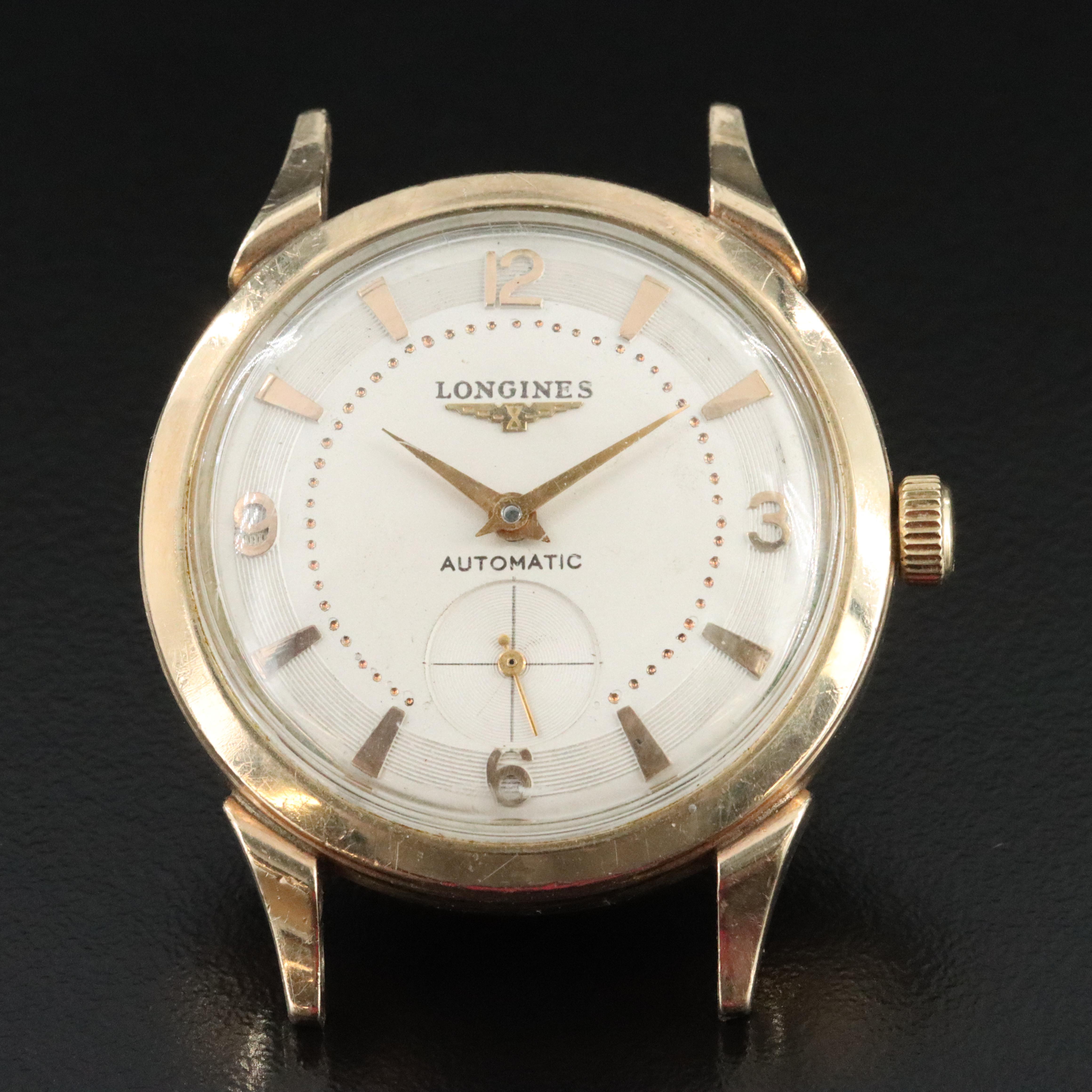 1953 Longines 10K Gold Filled Automatic Watch