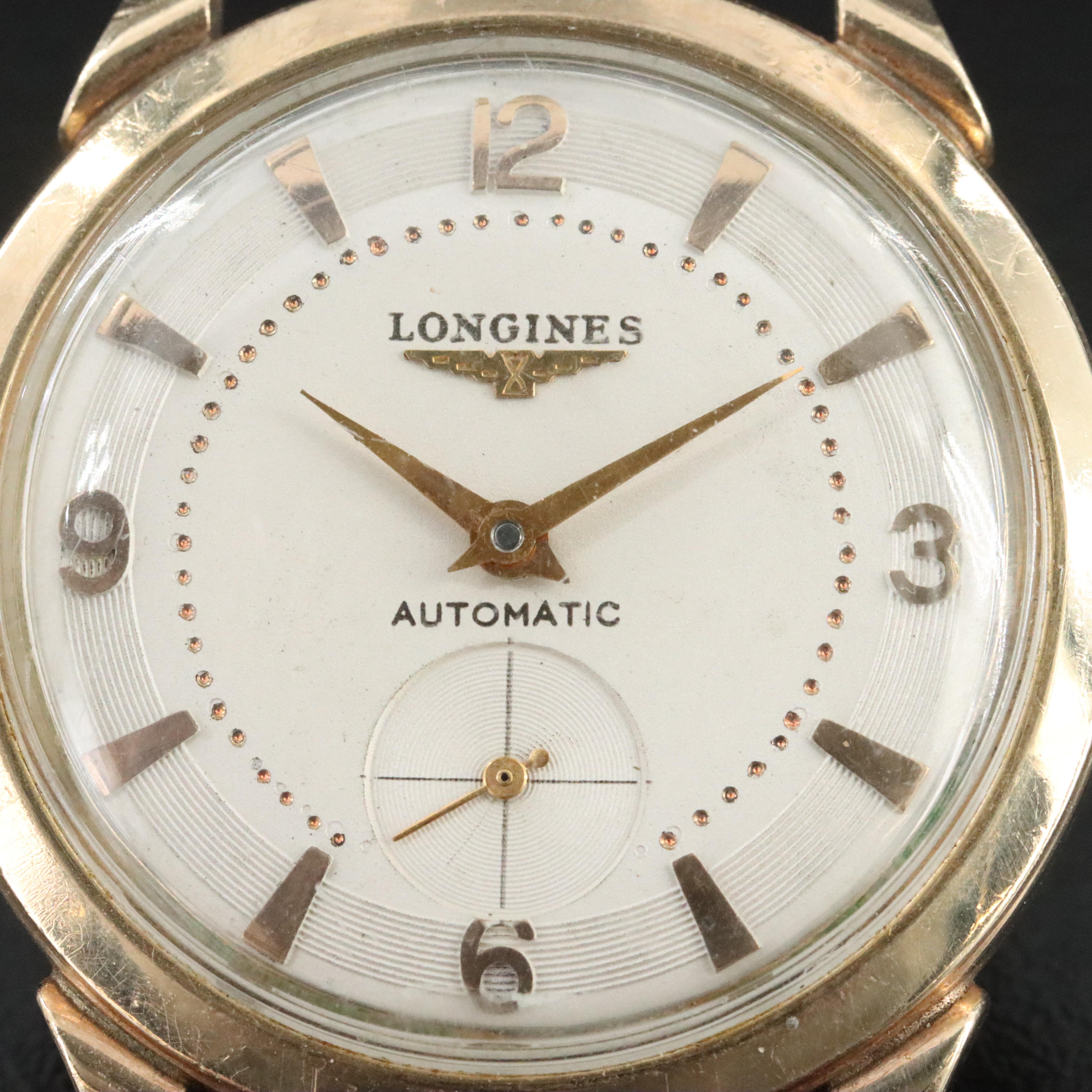1953 Longines 10K Gold Filled Automatic Watch