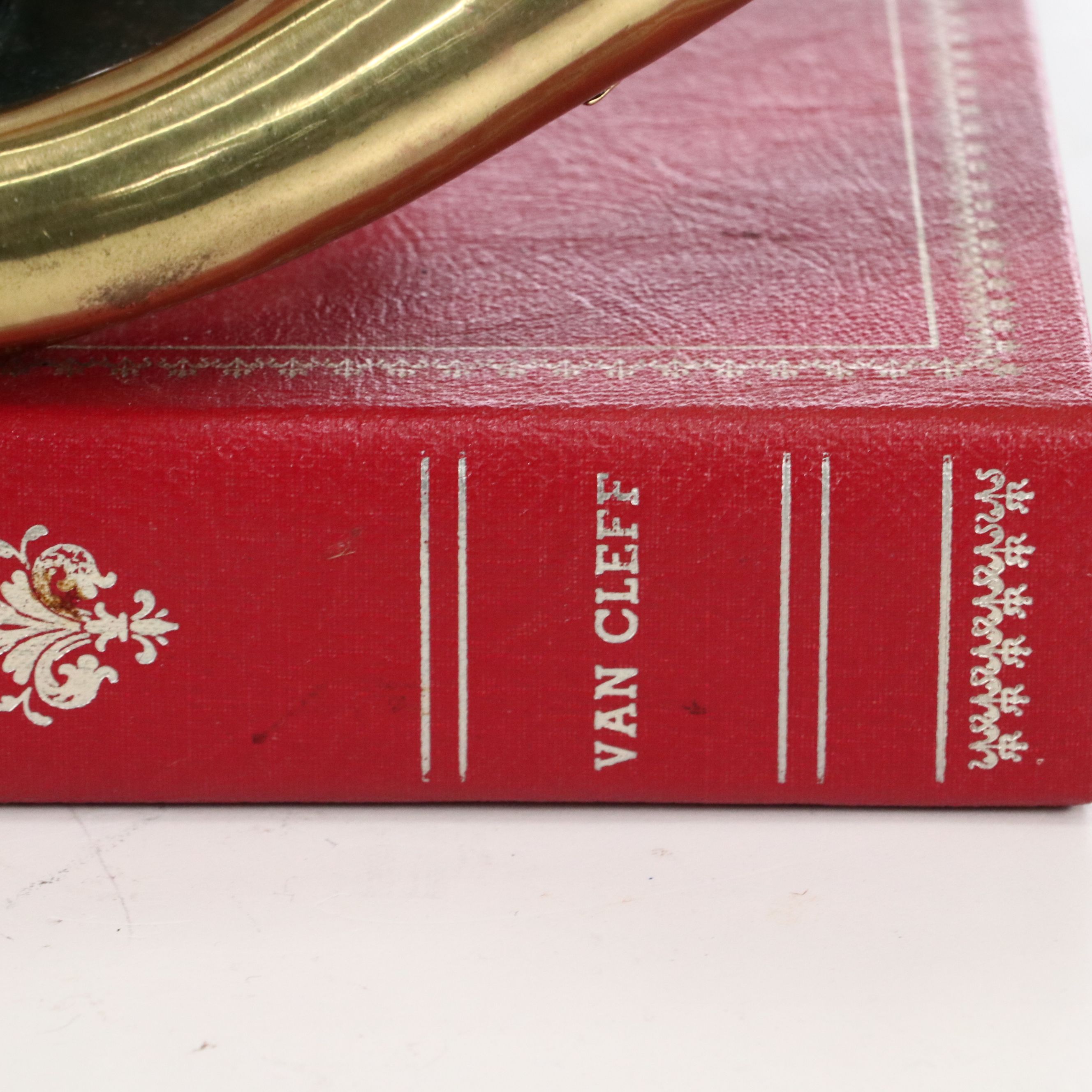 Snooty Fox Novelty Table Lamp with Red and Gold Oval Paper Shade