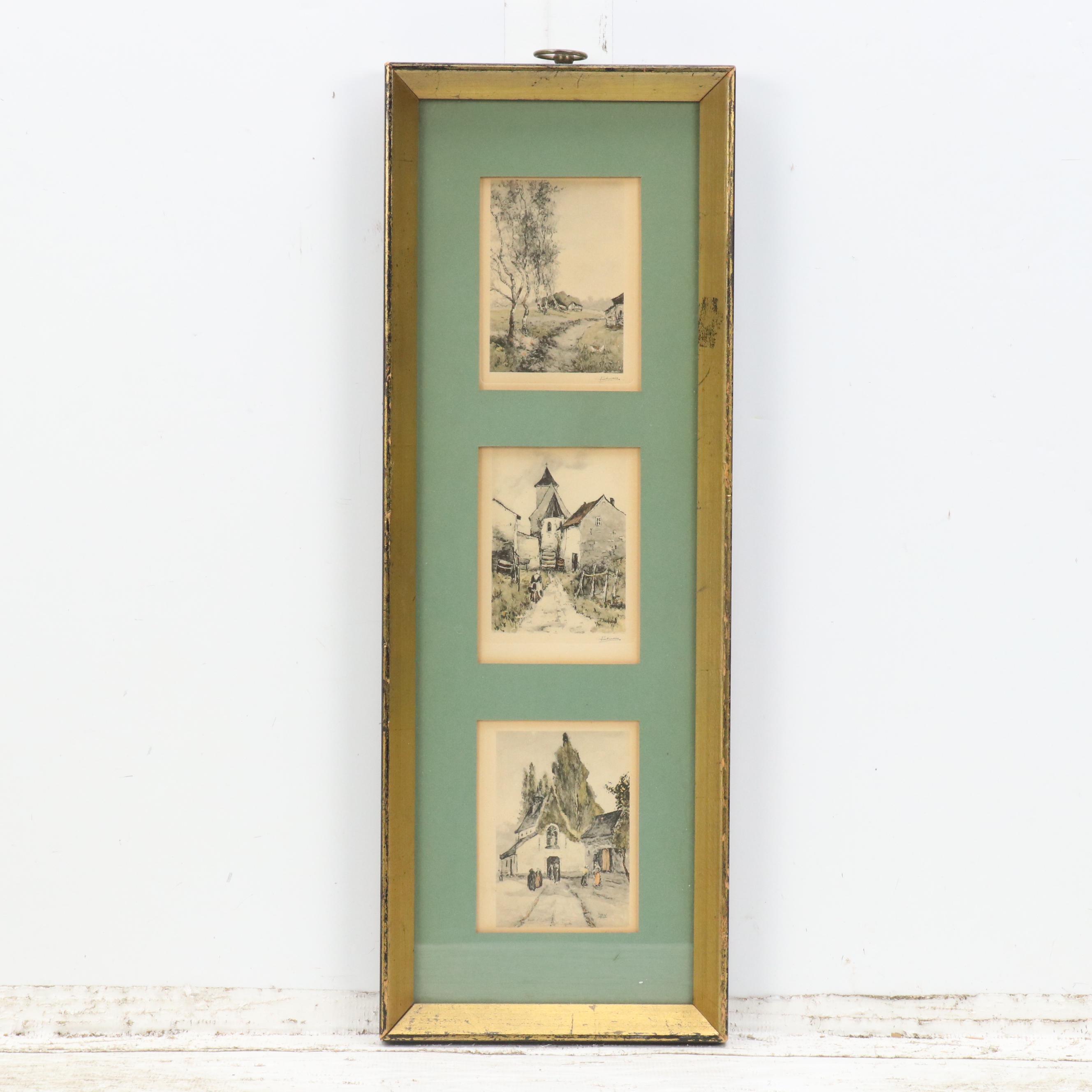 Hand-Colored Engraving After Francesco Bartolozzi "Marzo" and More