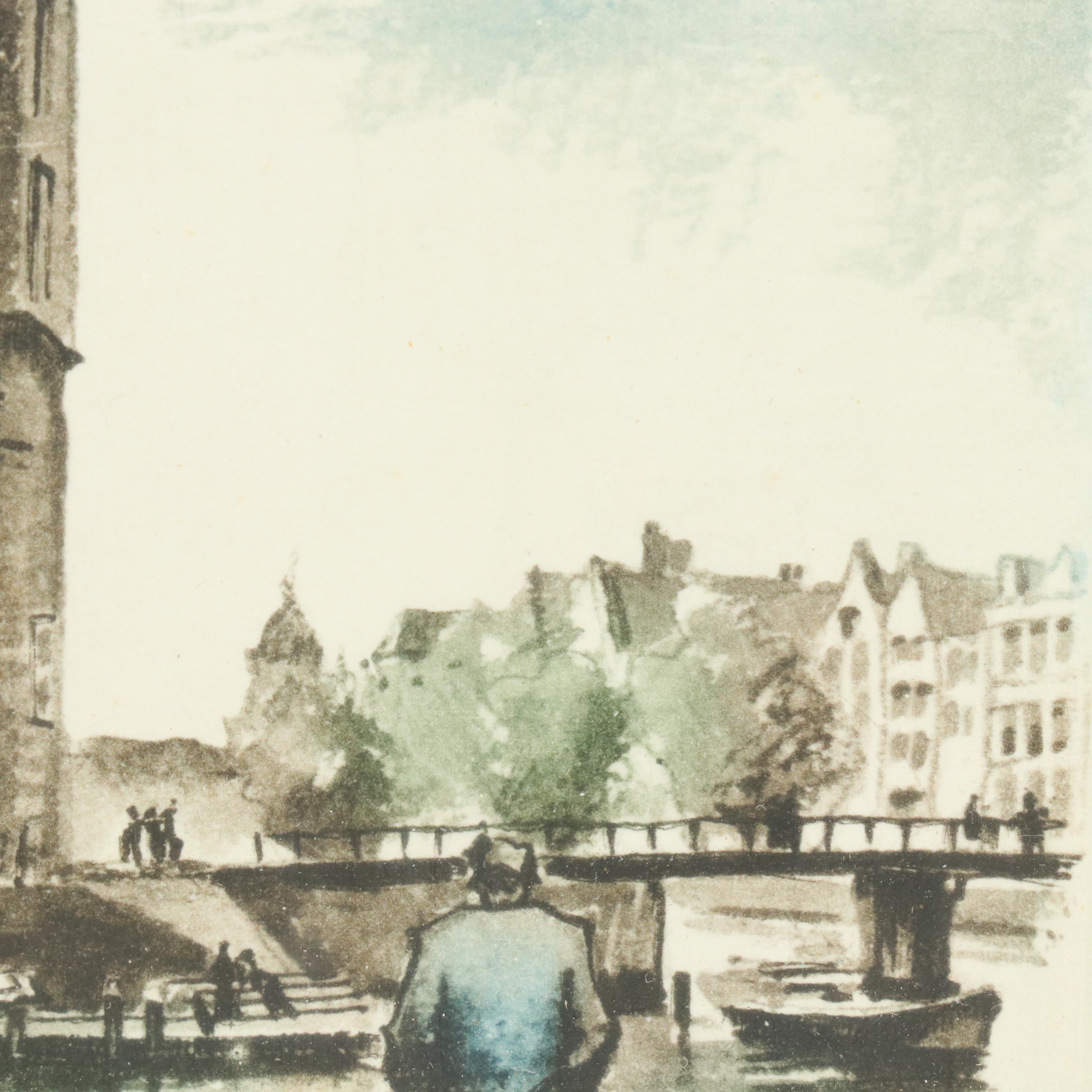 Hand-Colored Engraving After Francesco Bartolozzi "Marzo" and More