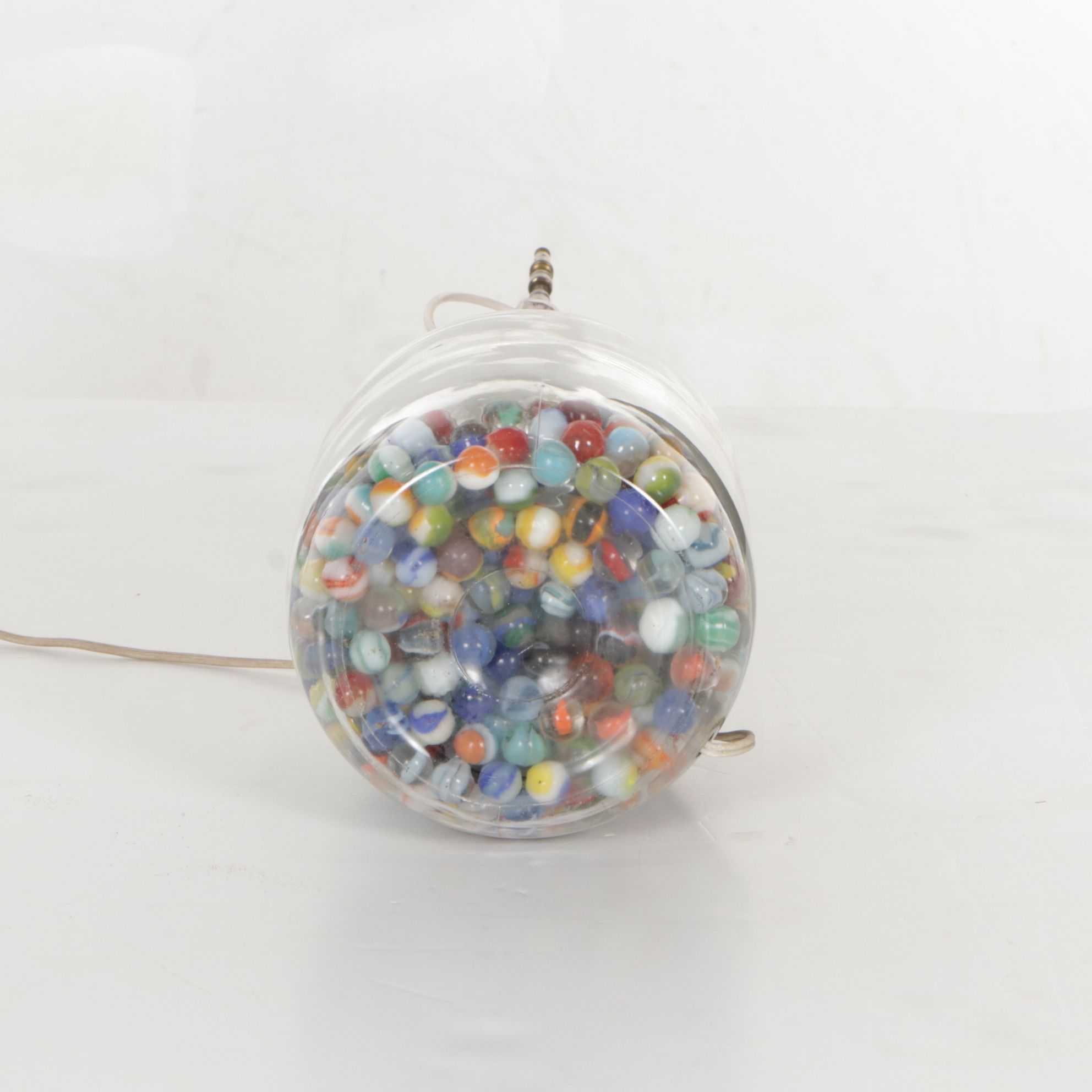 Jar of Marbles Table Lamp, Mid to Late 20th Century