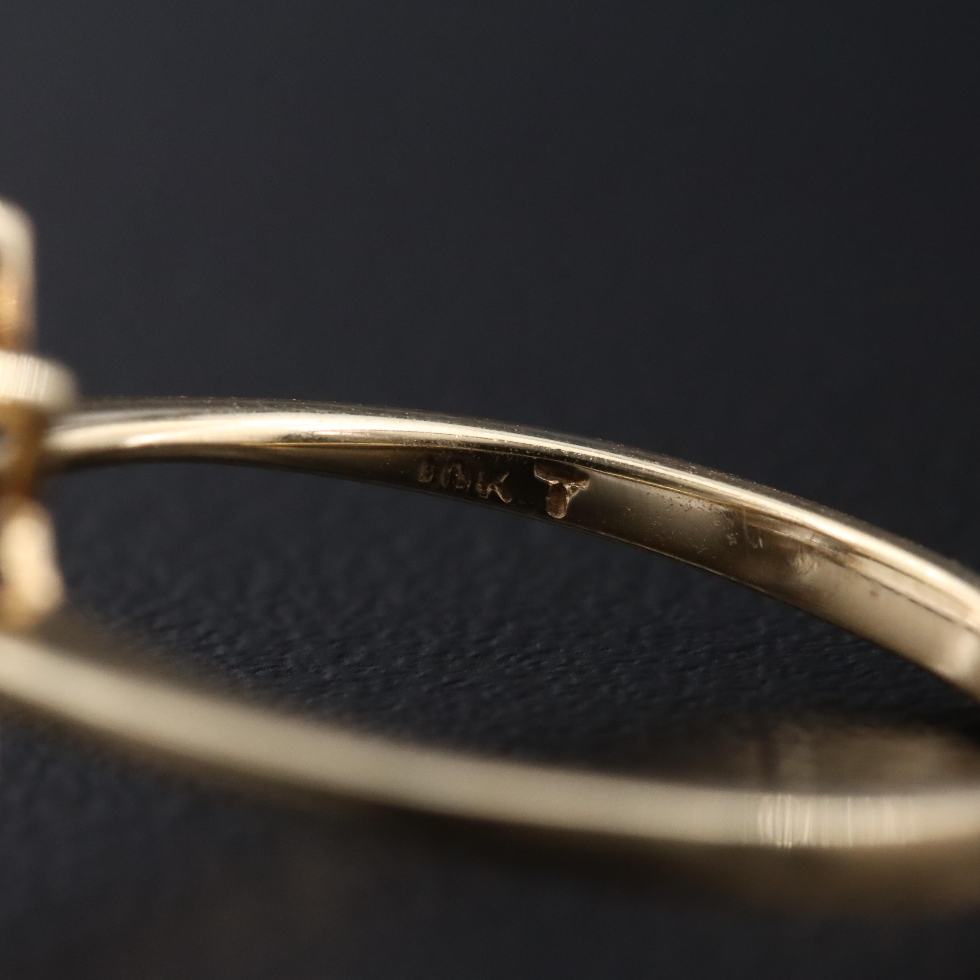 10K Tanzanite and Diamond Ring