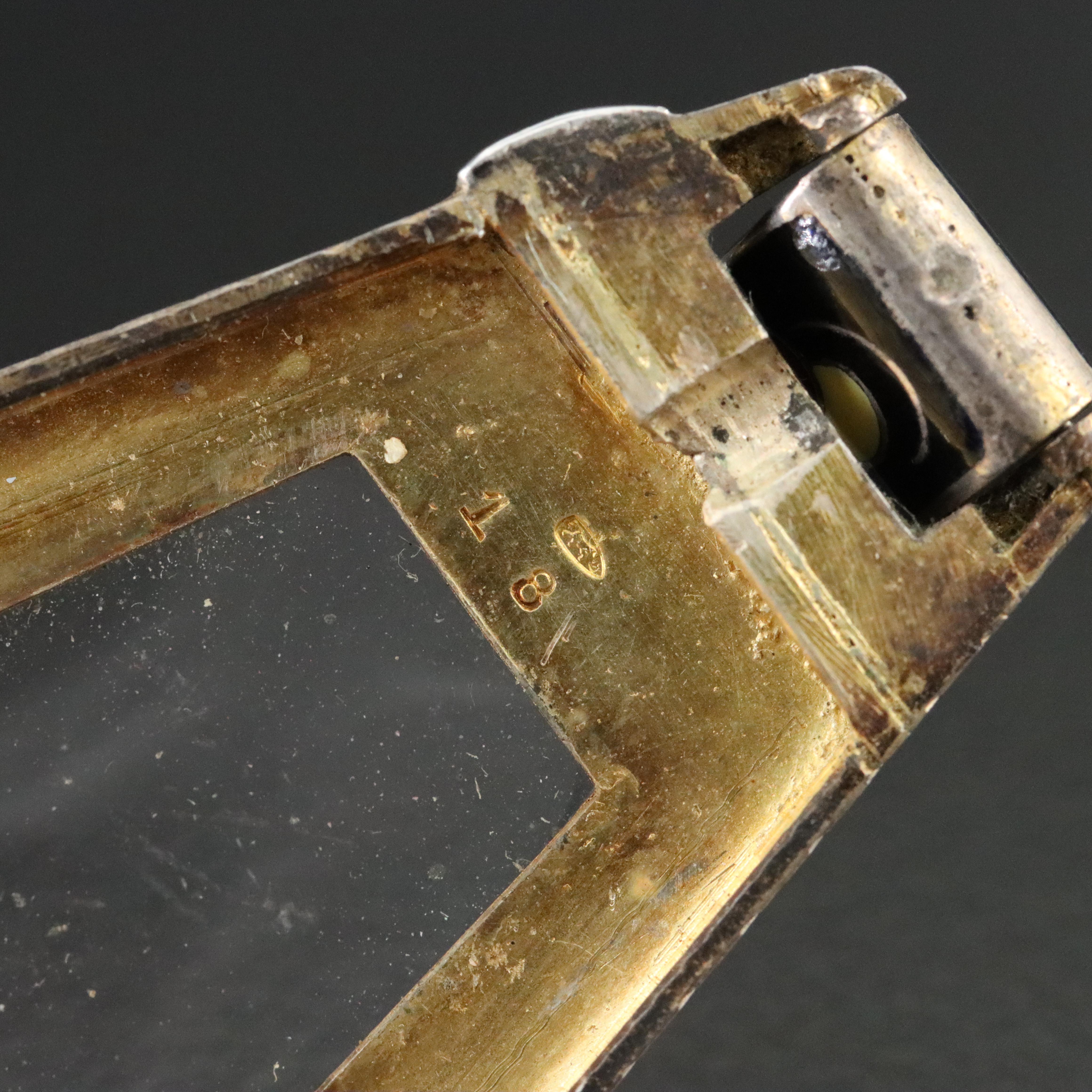 Fiechter Interlaken 935 Silver Enamelled Pendant Watch