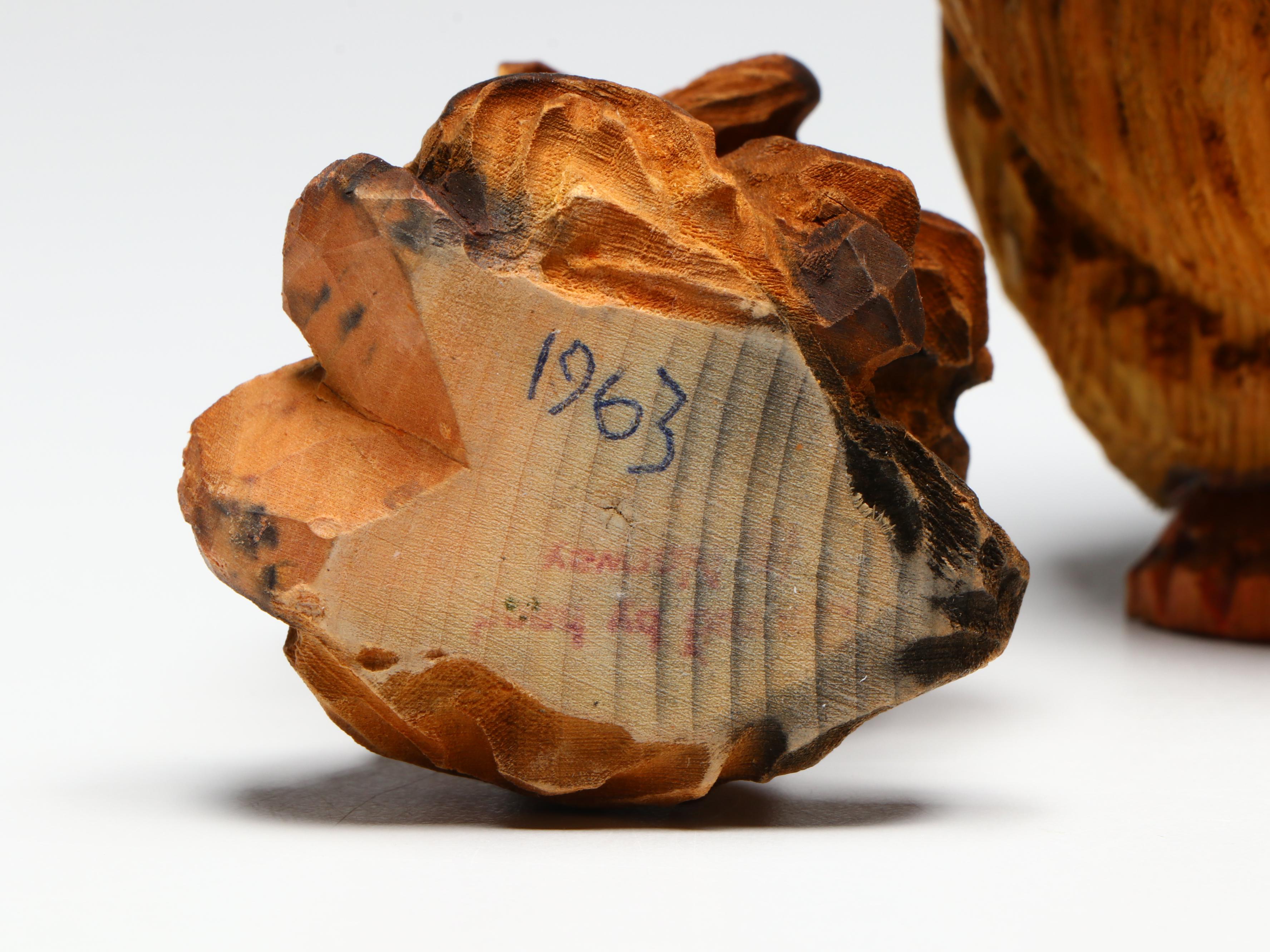 Norwegian Carved Wood Trolls, Mid to Late 20th Century