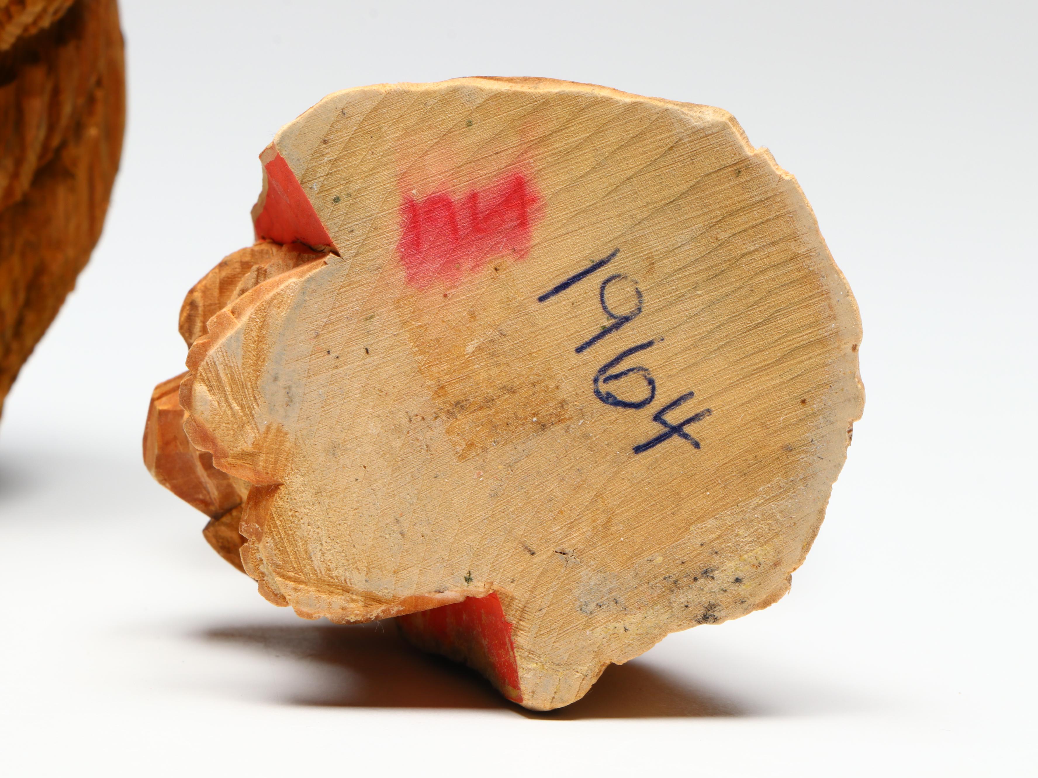 Norwegian Carved Wood Trolls, Mid to Late 20th Century