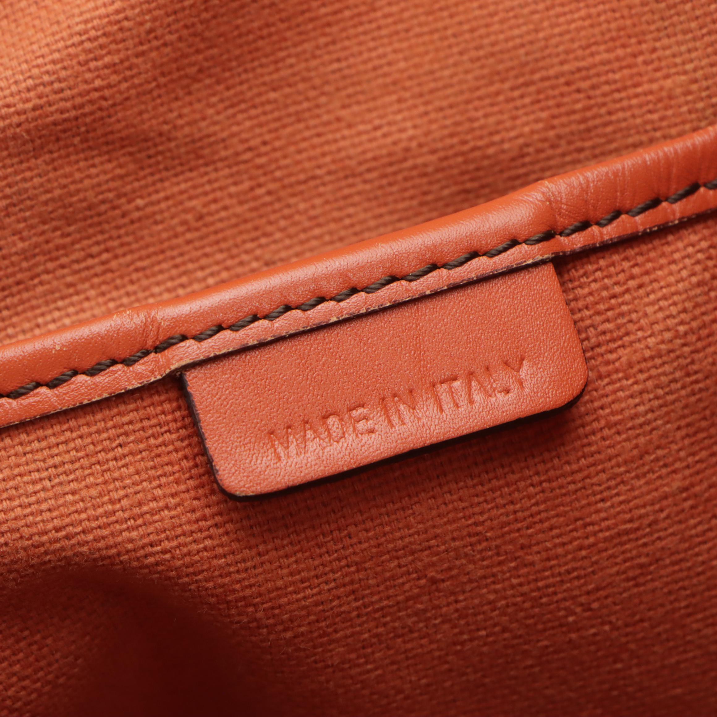 Burberry Brogue Leather Tassel Satchel in Haymarket Check Canvas