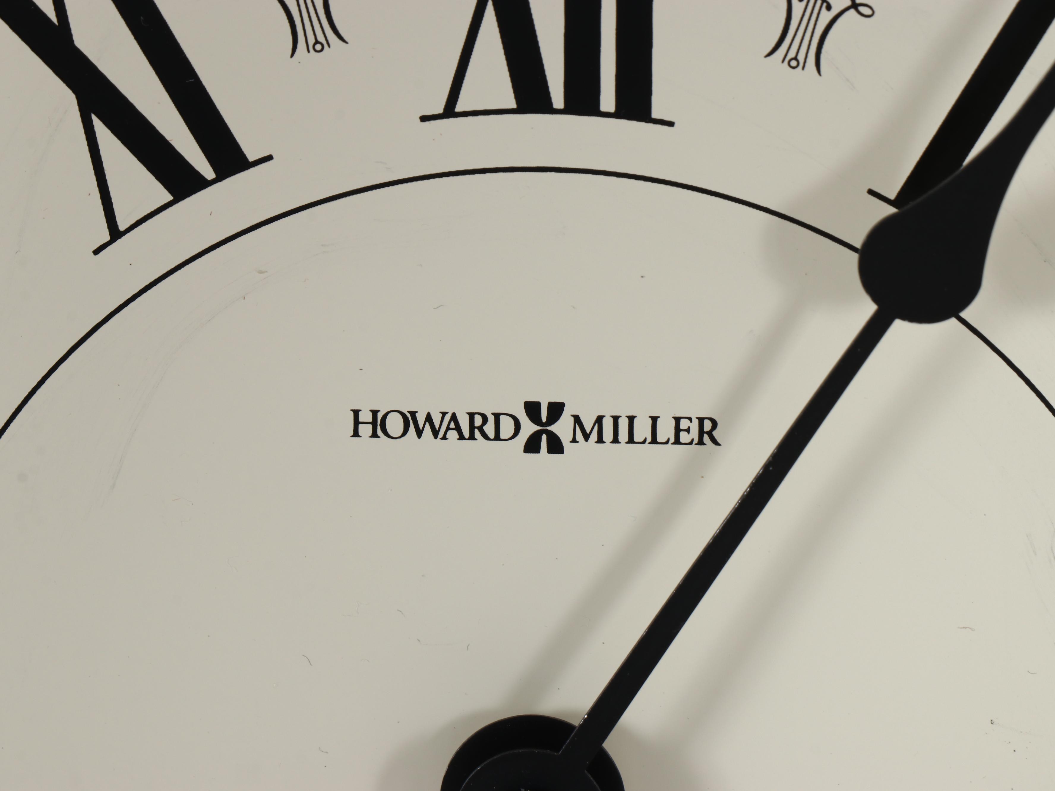 Howard Miller Wooden Wall Clock