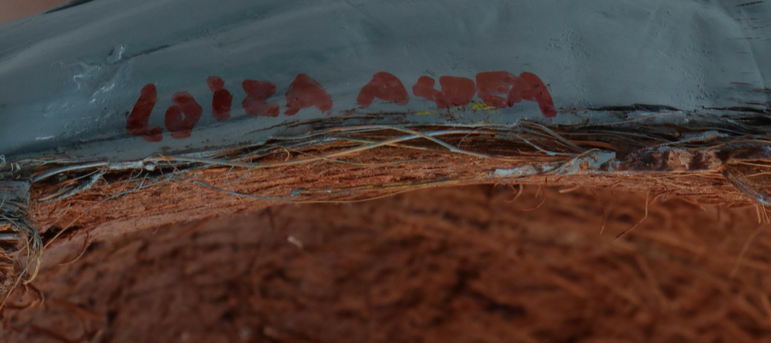 Tomasini Signed Loíza Aldea Puerto Rico Polychrome Vejigante Festival Mask