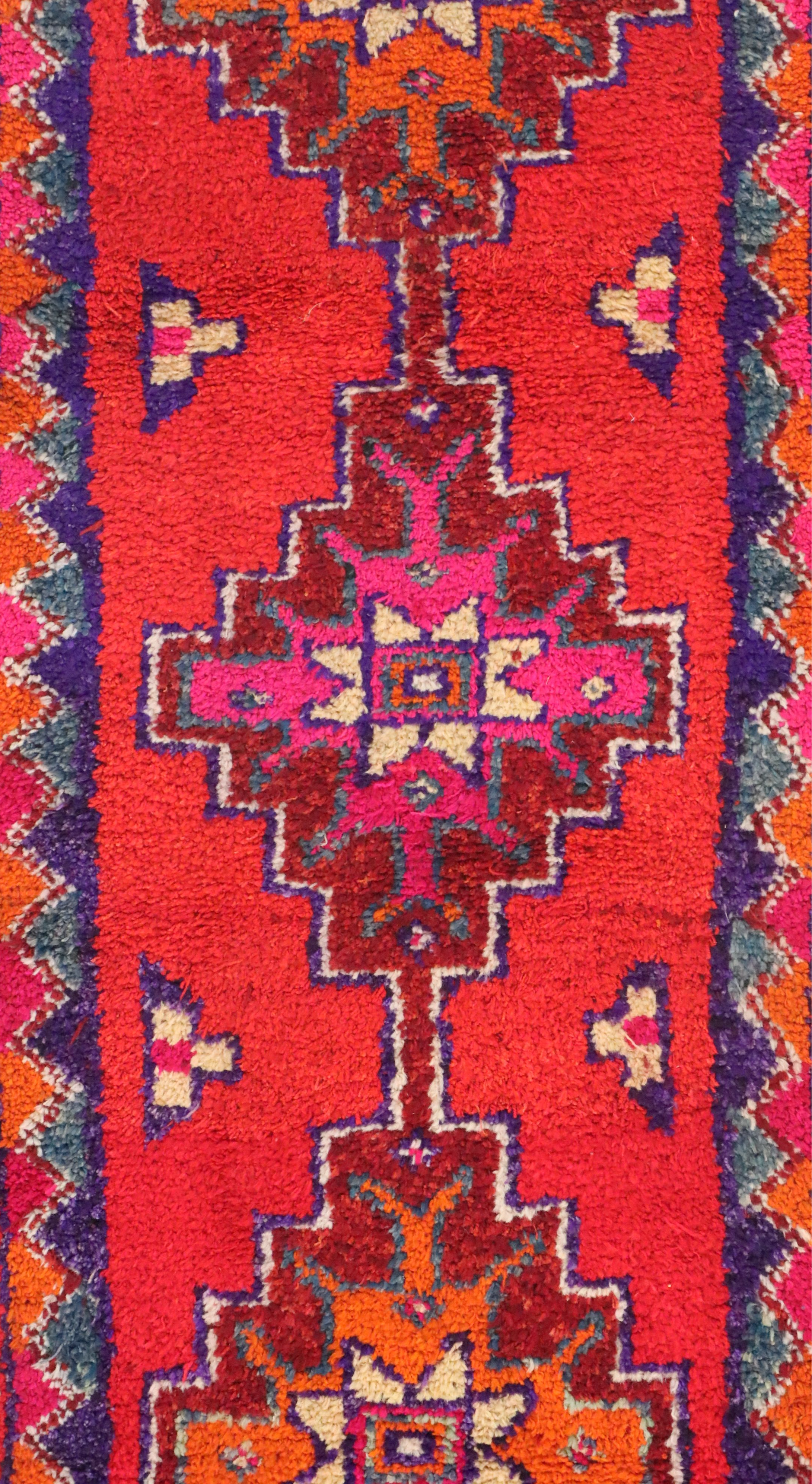 3'1 x 10'6 Hand-Knotted Turkish Anatolian Long Rug