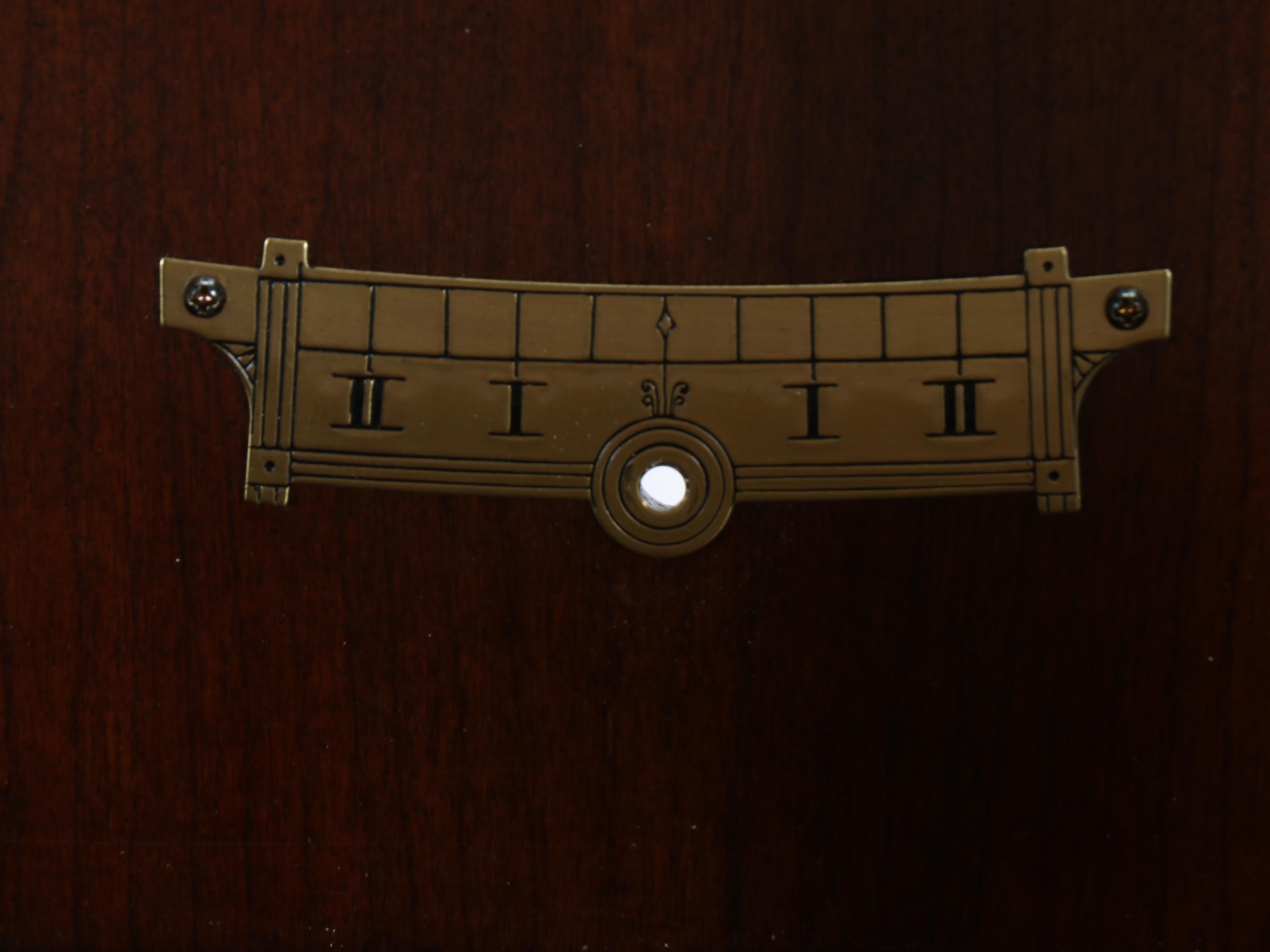 Federal Style Sligh Wooden Wall Clock