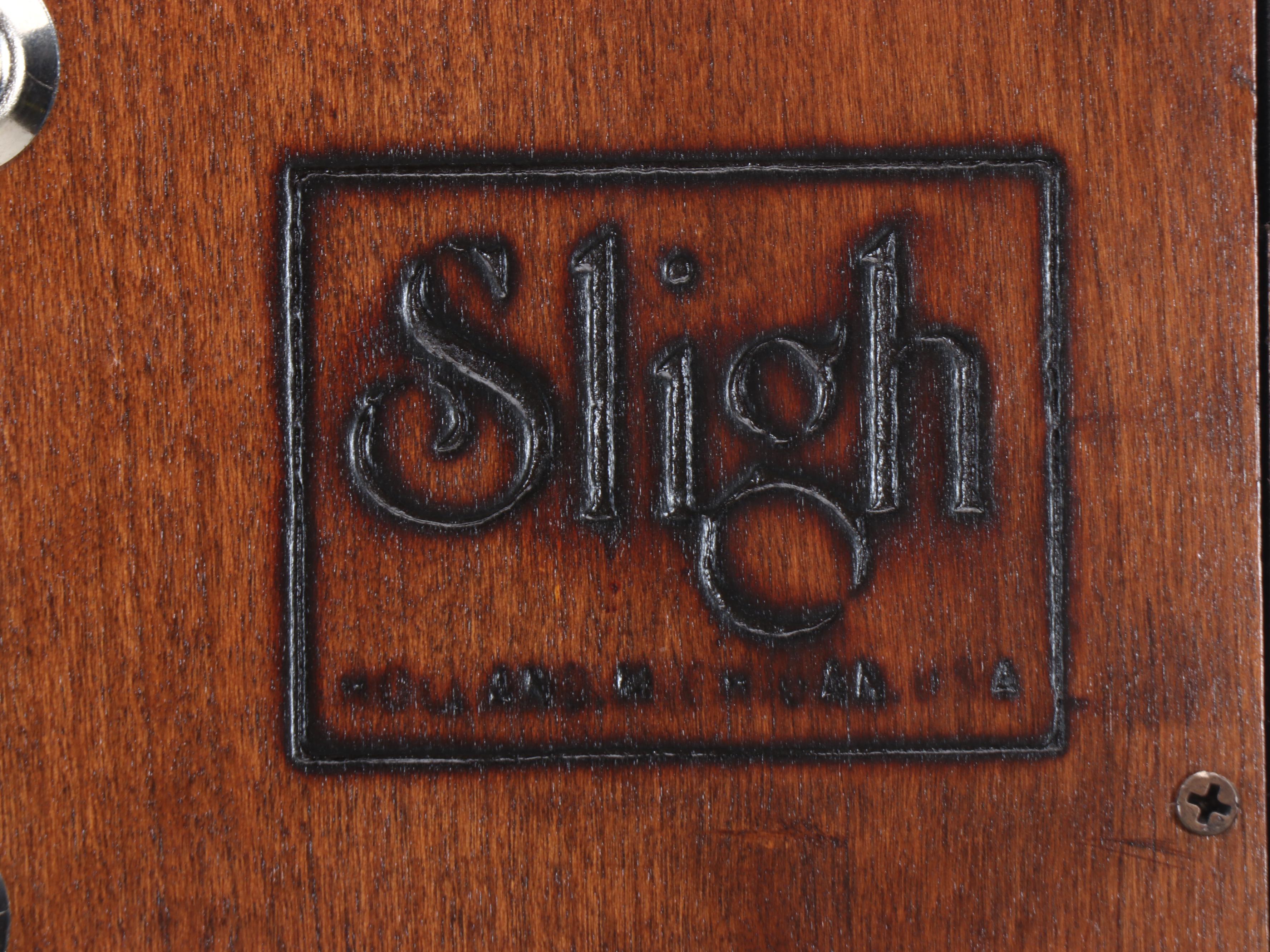 Federal Style Sligh Wooden Wall Clock