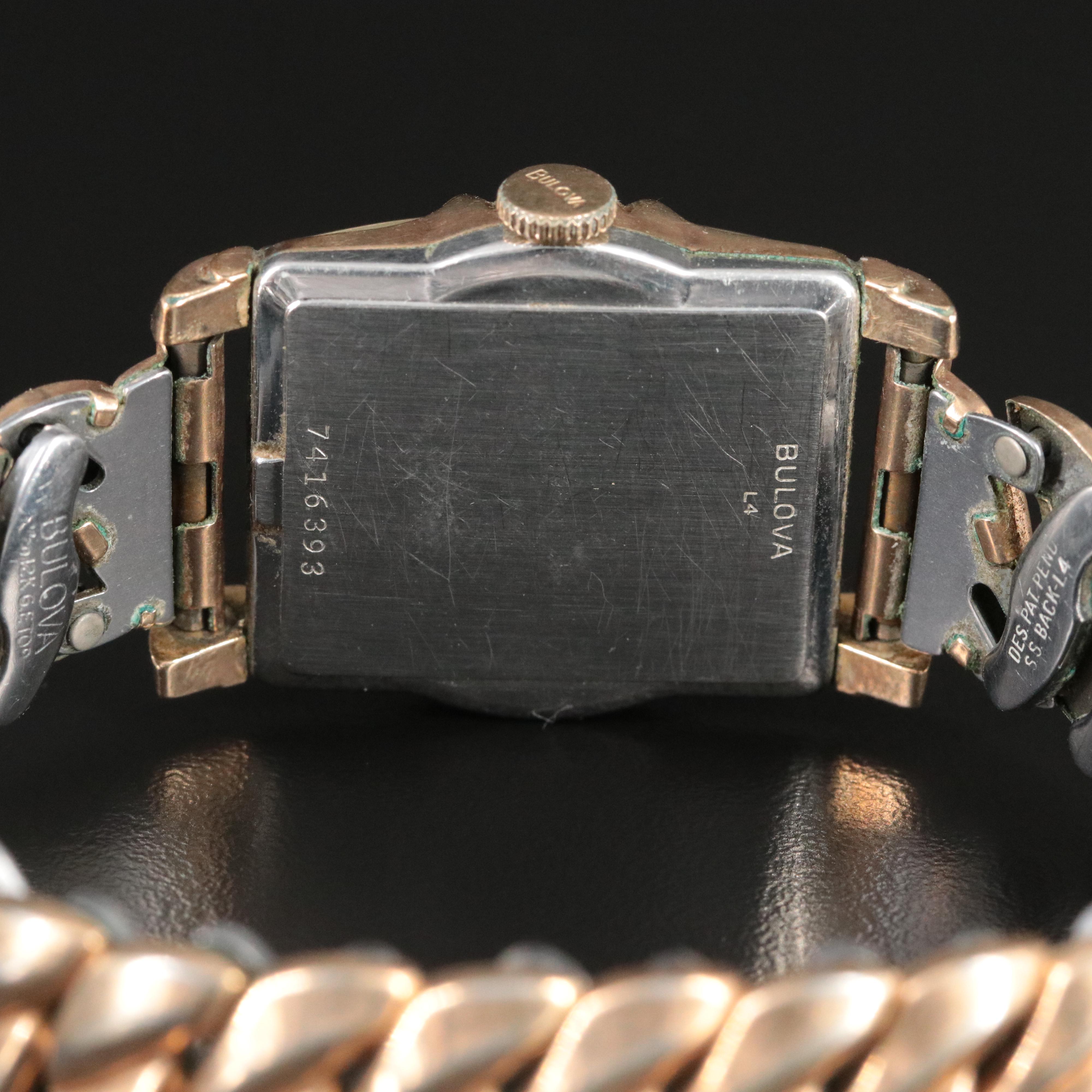 1954 Bulova Manual Wind Watch