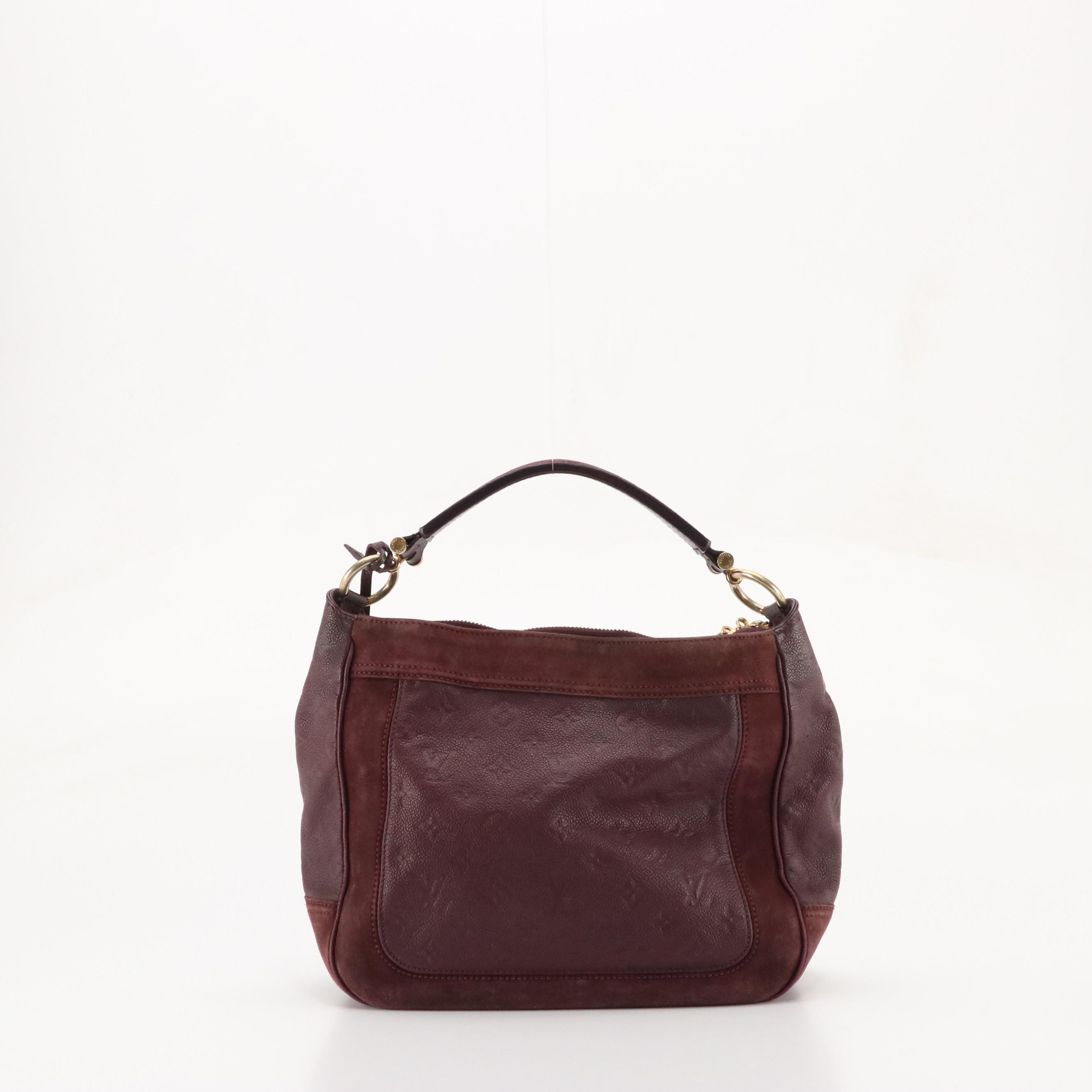 Louis Vuitton Audacieuse PM in Aube Monogram Empreinte Leather and Suede