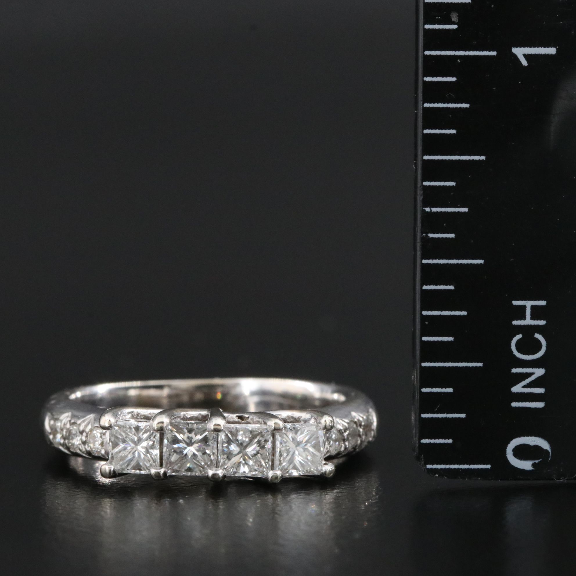 14K 0.96 CTW Diamond Ring