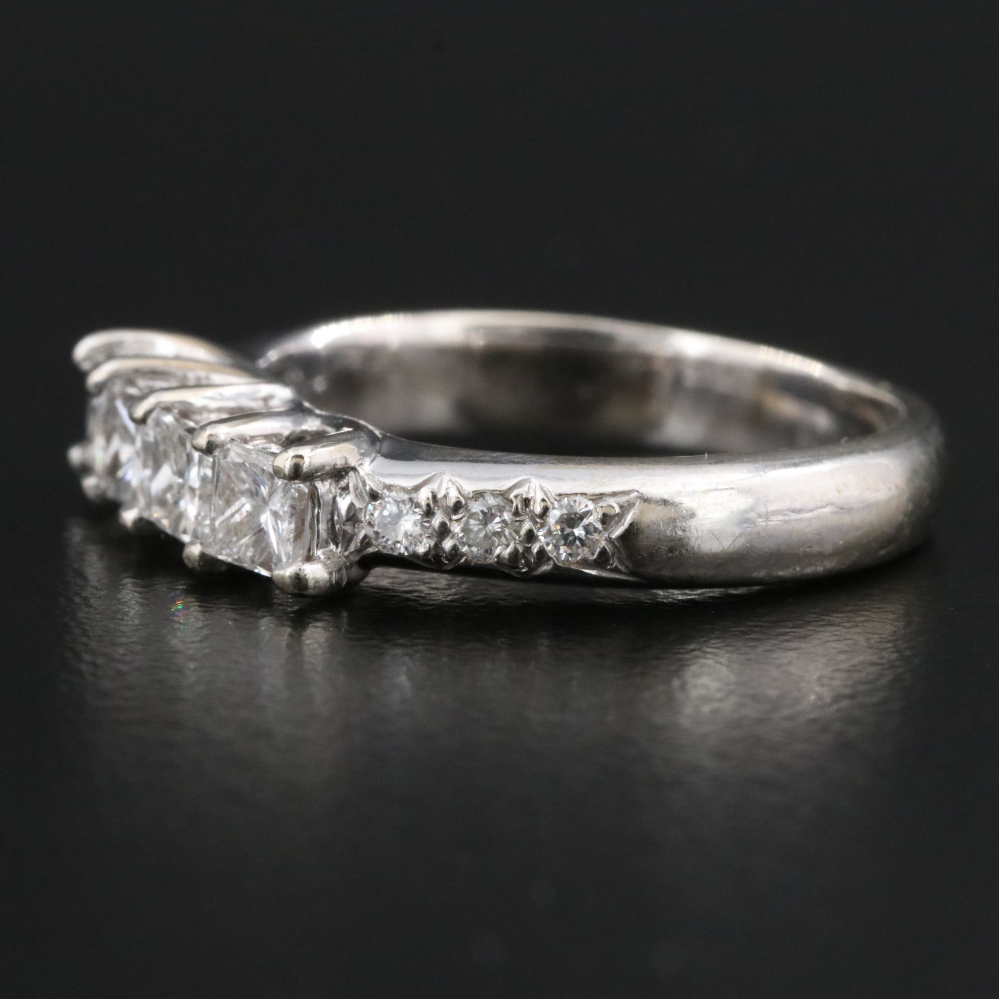 14K 0.96 CTW Diamond Ring