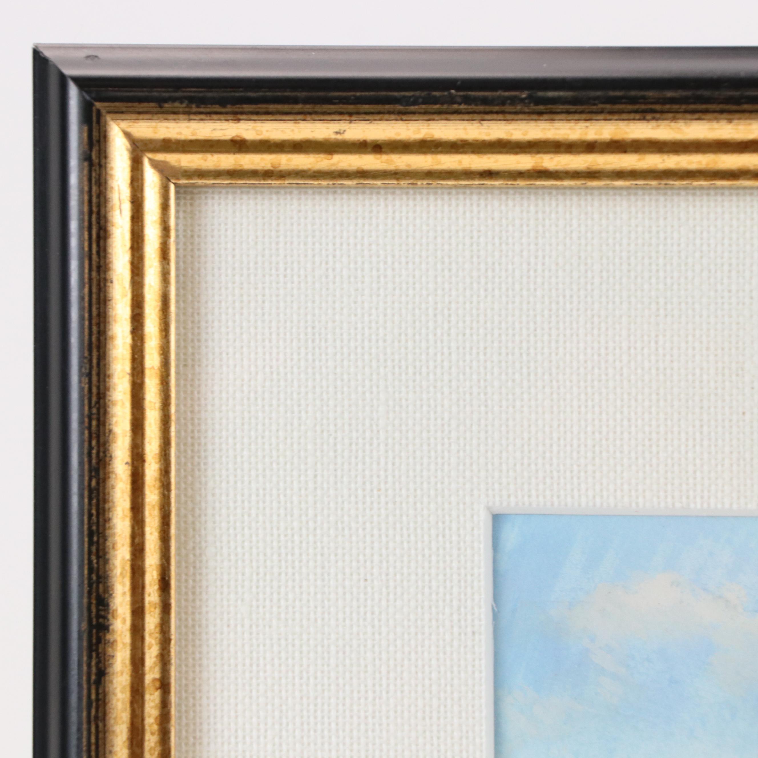 Vladimir Ryklin Surrealist Watercolor Illustration of Still Life with Dog