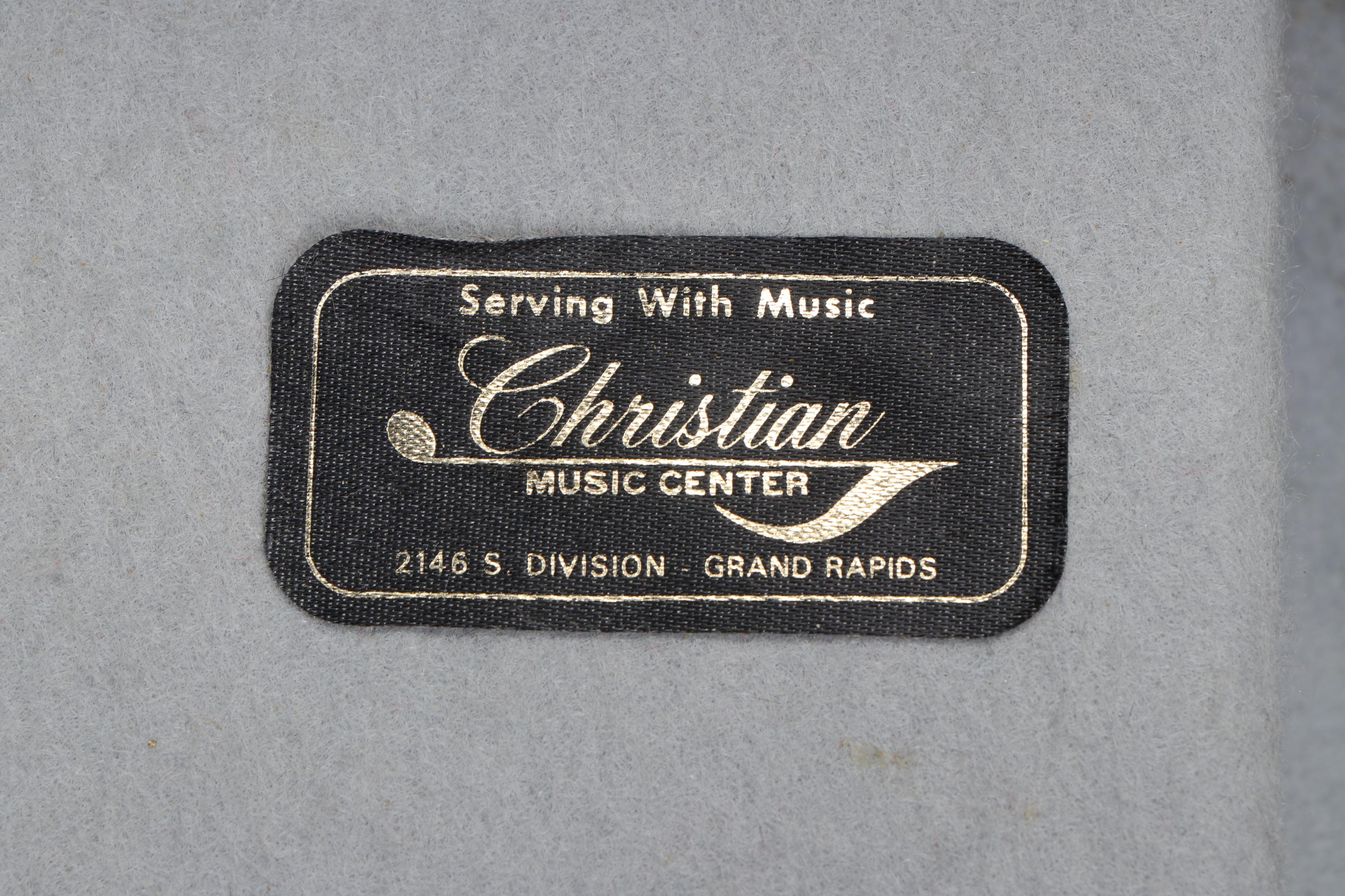 A.R. Seidel 3/4 Violin with Hard Case and Music Books, Late 20th C.