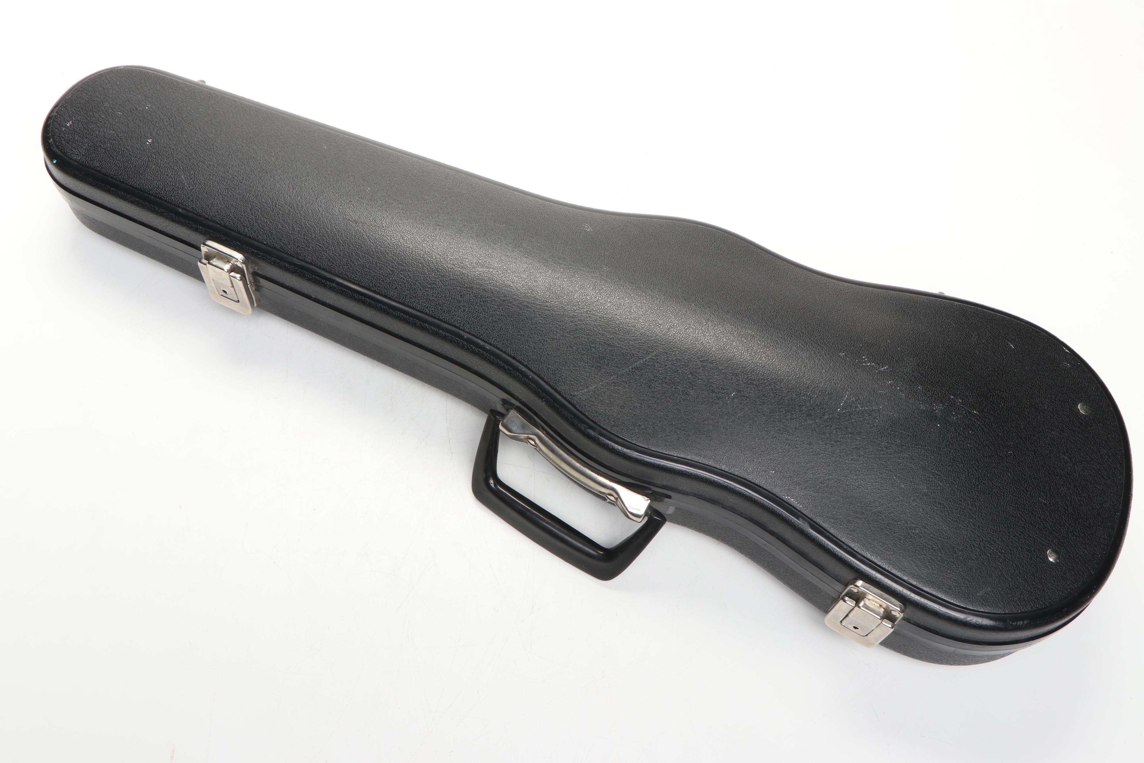 A.R. Seidel 3/4 Violin with Hard Case and Music Books, Late 20th C.