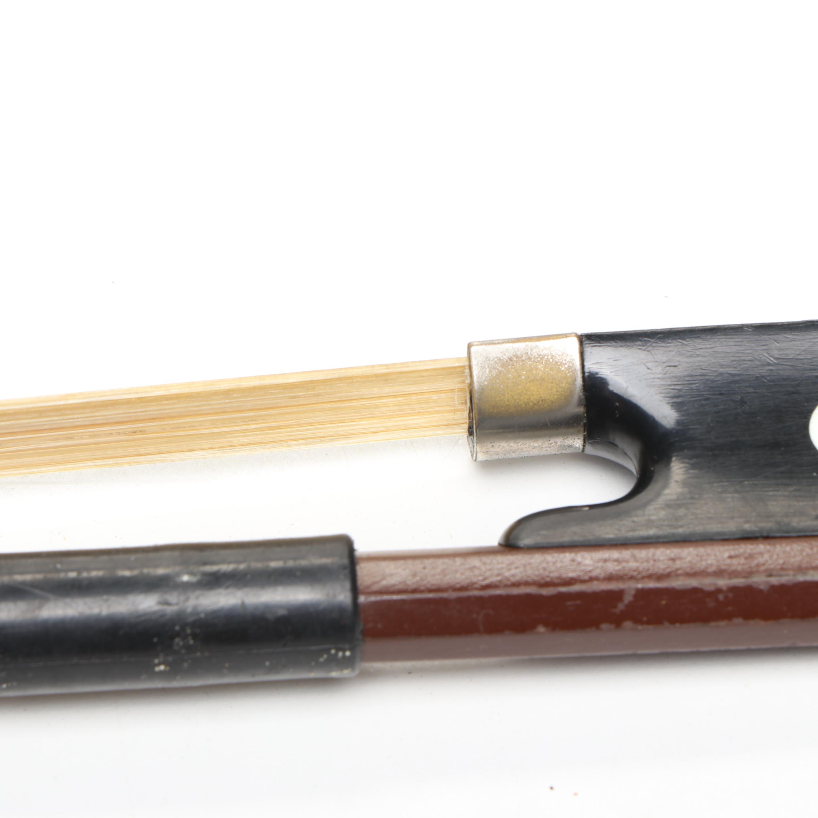 A.R. Seidel 3/4 Violin with Hard Case and Music Books, Late 20th C.