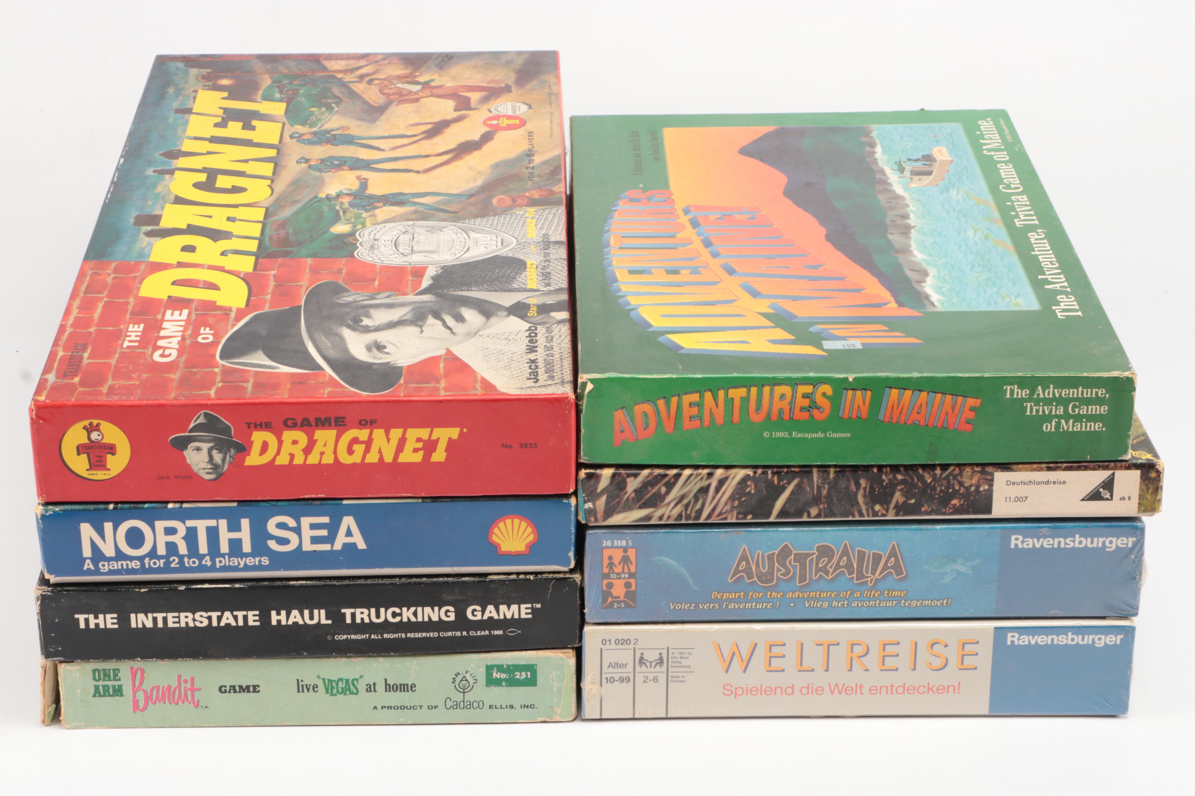 "Foto World", "Dragnet", "North Sea", and More Board Games